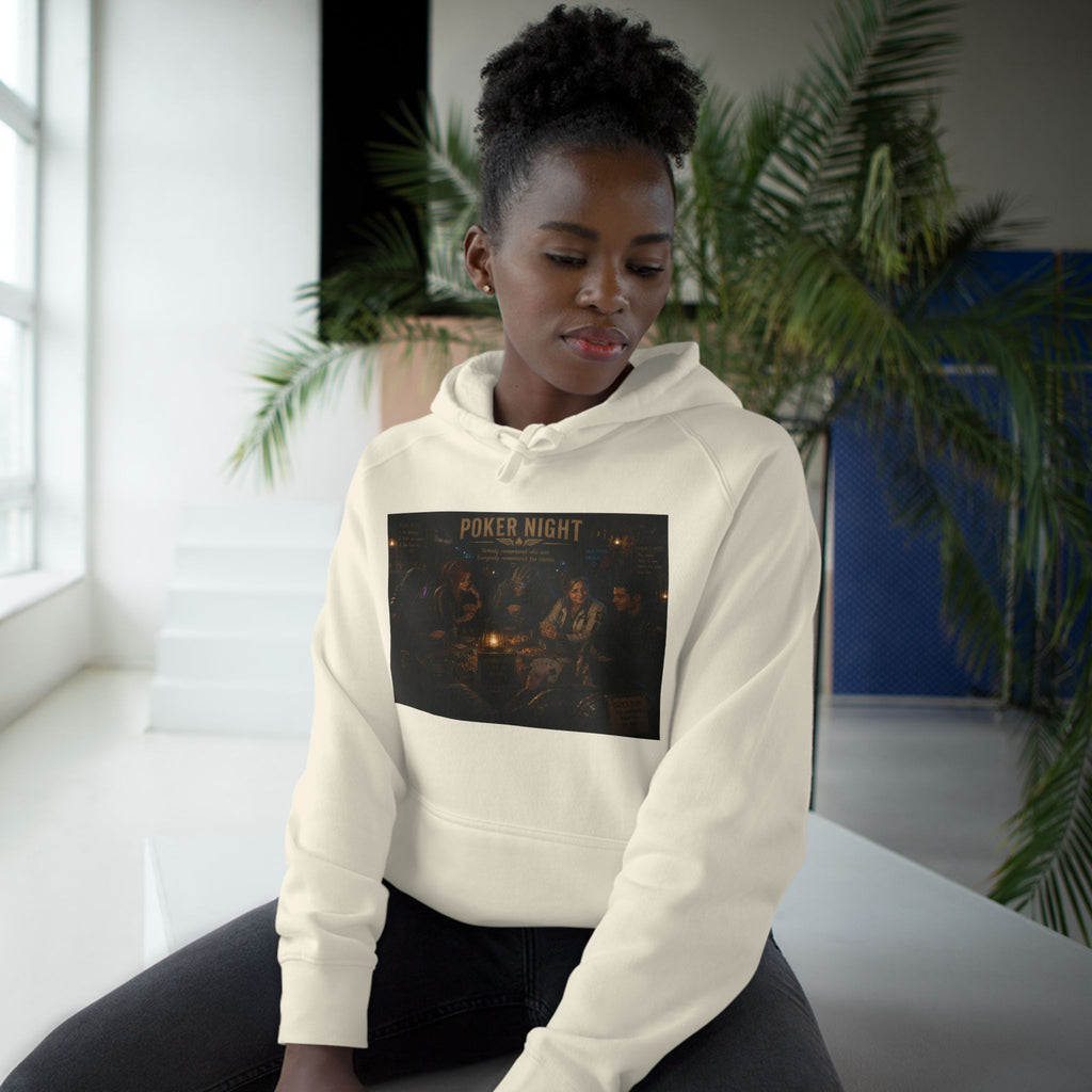 Poker Night Hoodie — Vintage Card Game Crew Sweatshirt