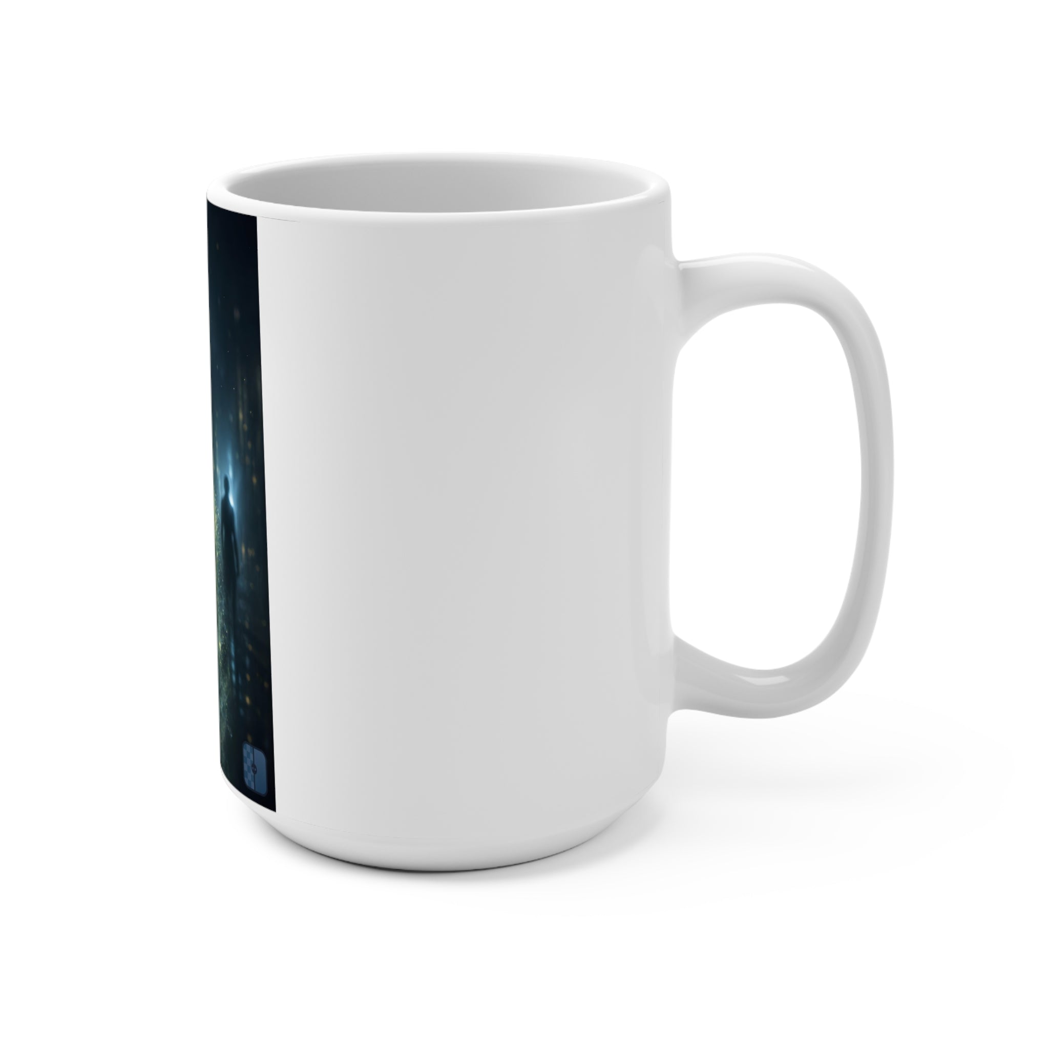 Fading Light — Thane Krios Fan Art 15oz Ceramic Mug | Mass Effect