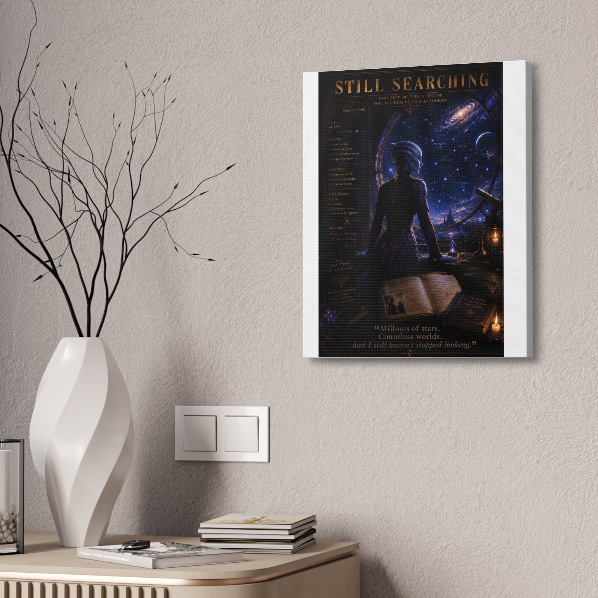 Still Searching — Canvas Wall Art