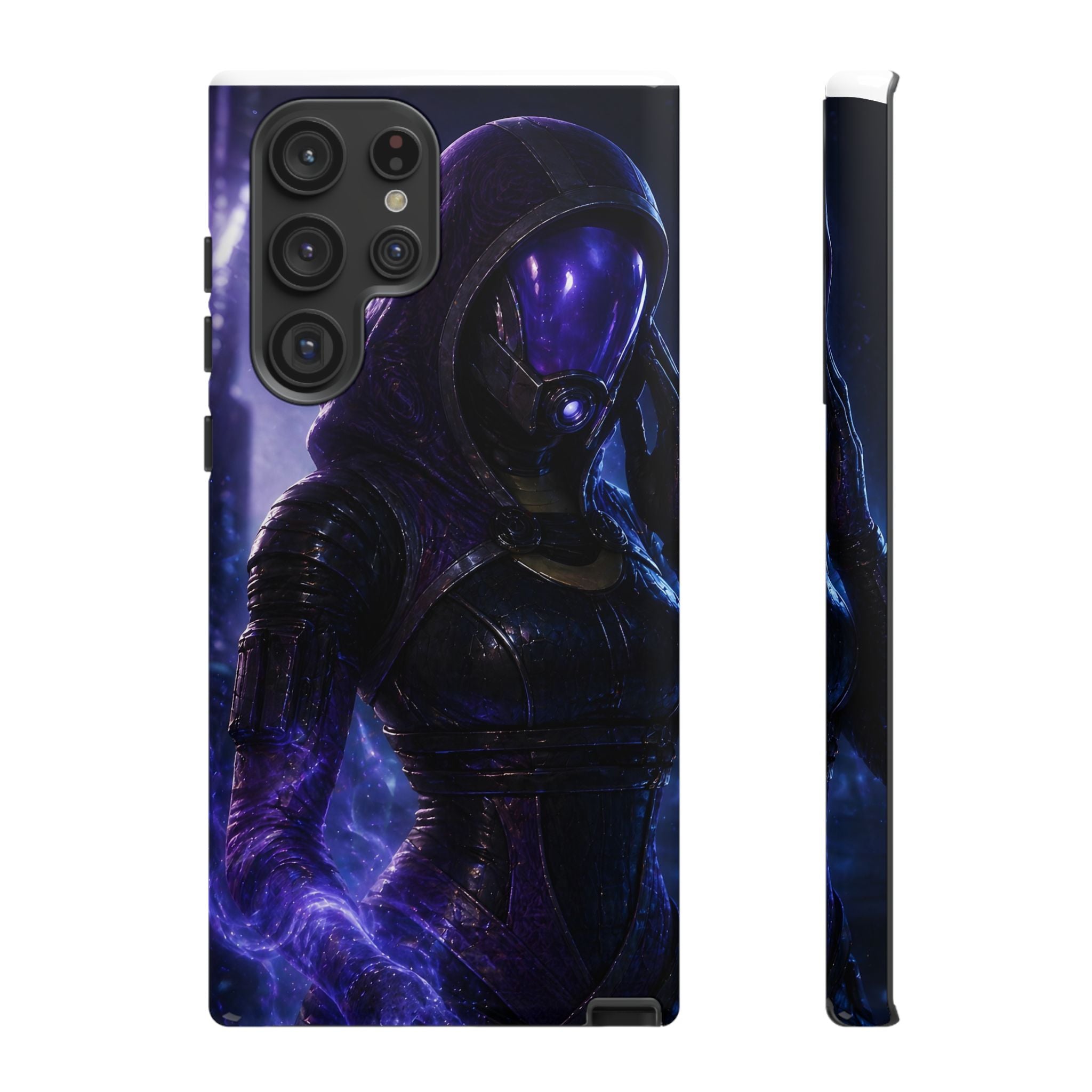 Behind the Mask — Tali'Zorah Fan Art Phone Case | Mass Effect Tough Case