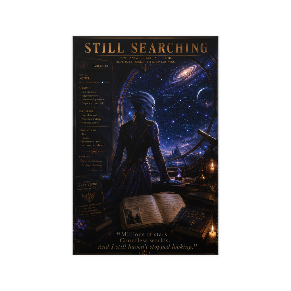 Still Searching — Matte Poster