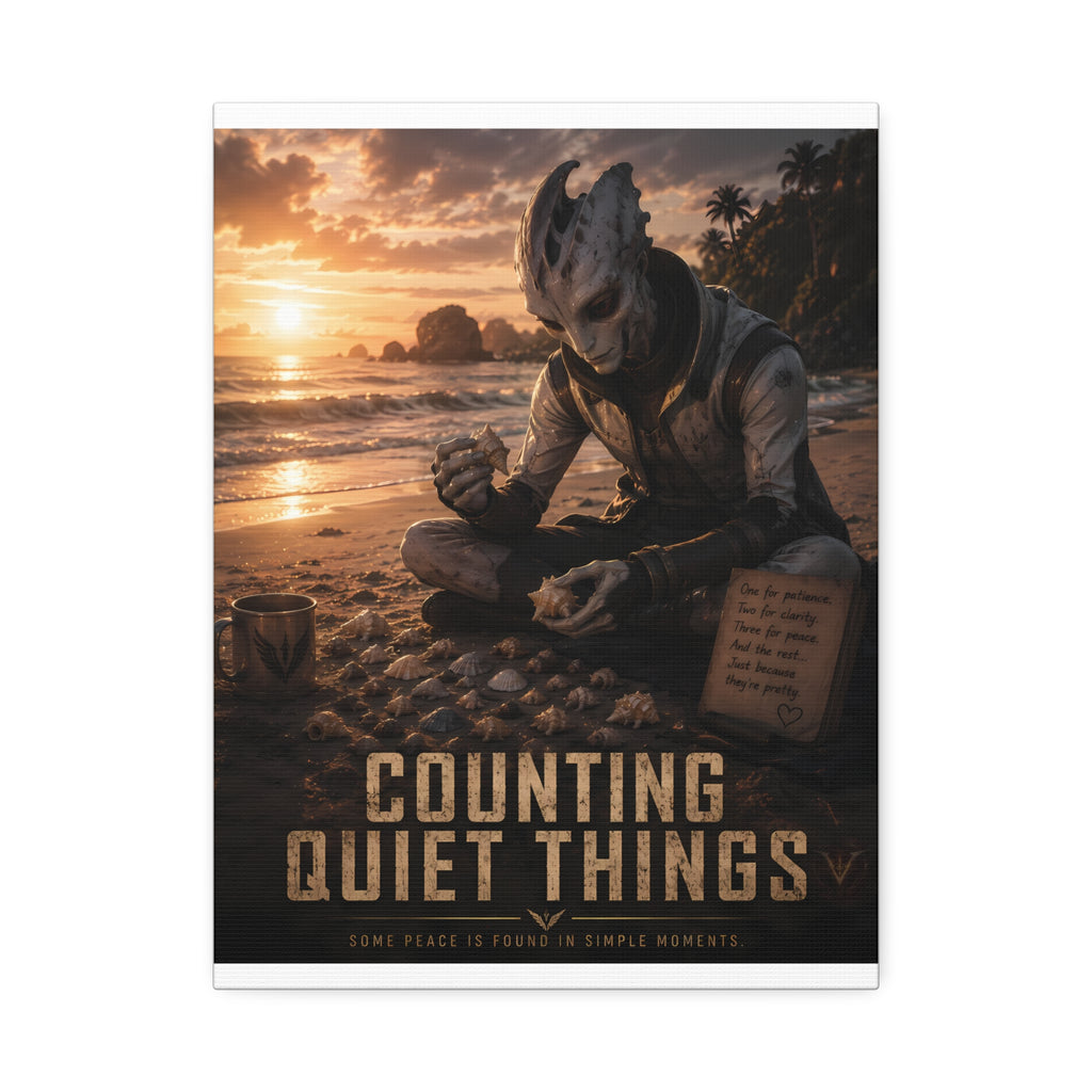 Counting Sea Shells — Canvas Wall Art