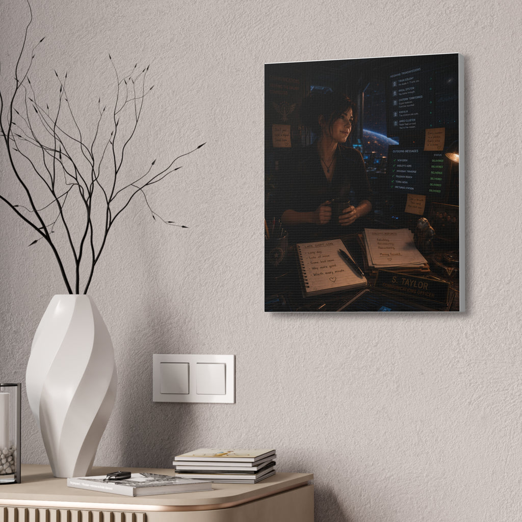 The Last Message — Canvas Wall Art