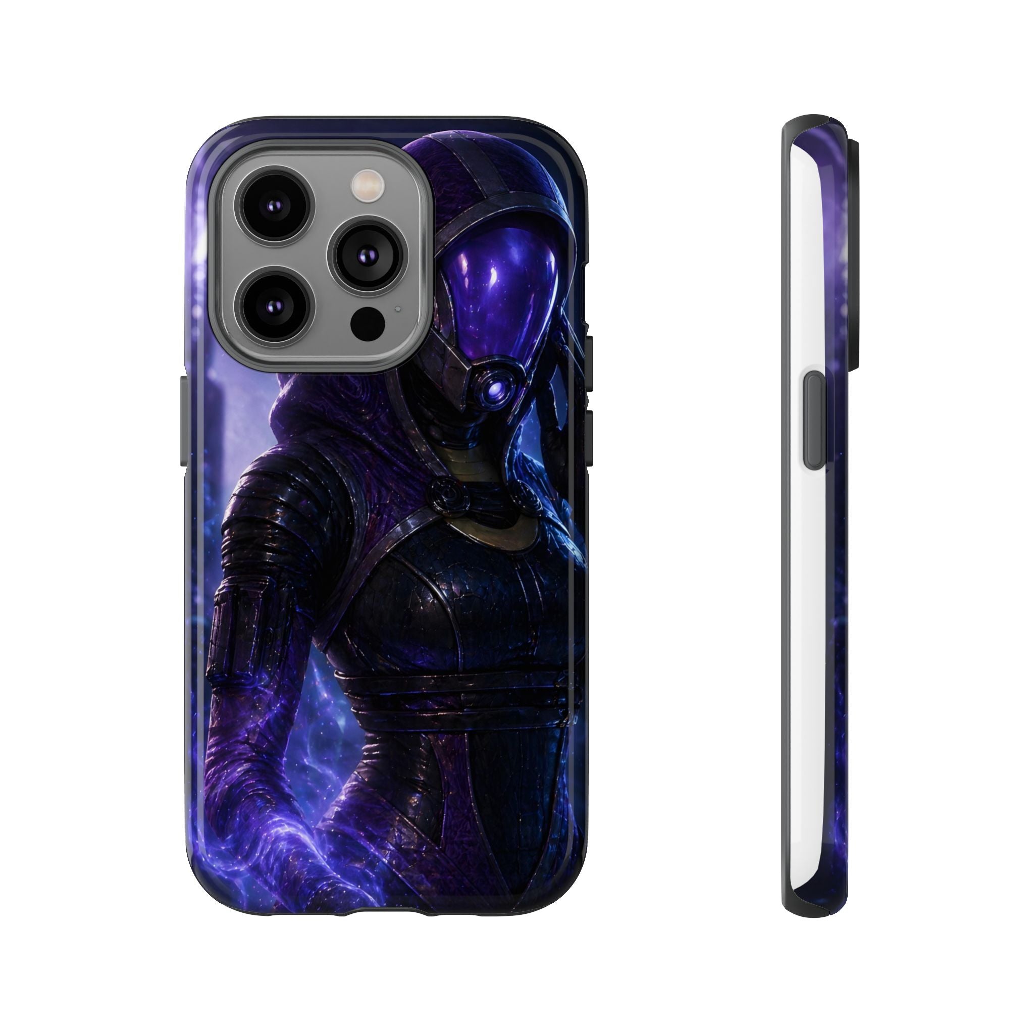 Behind the Mask — Tali'Zorah Fan Art Phone Case | Mass Effect Tough Case