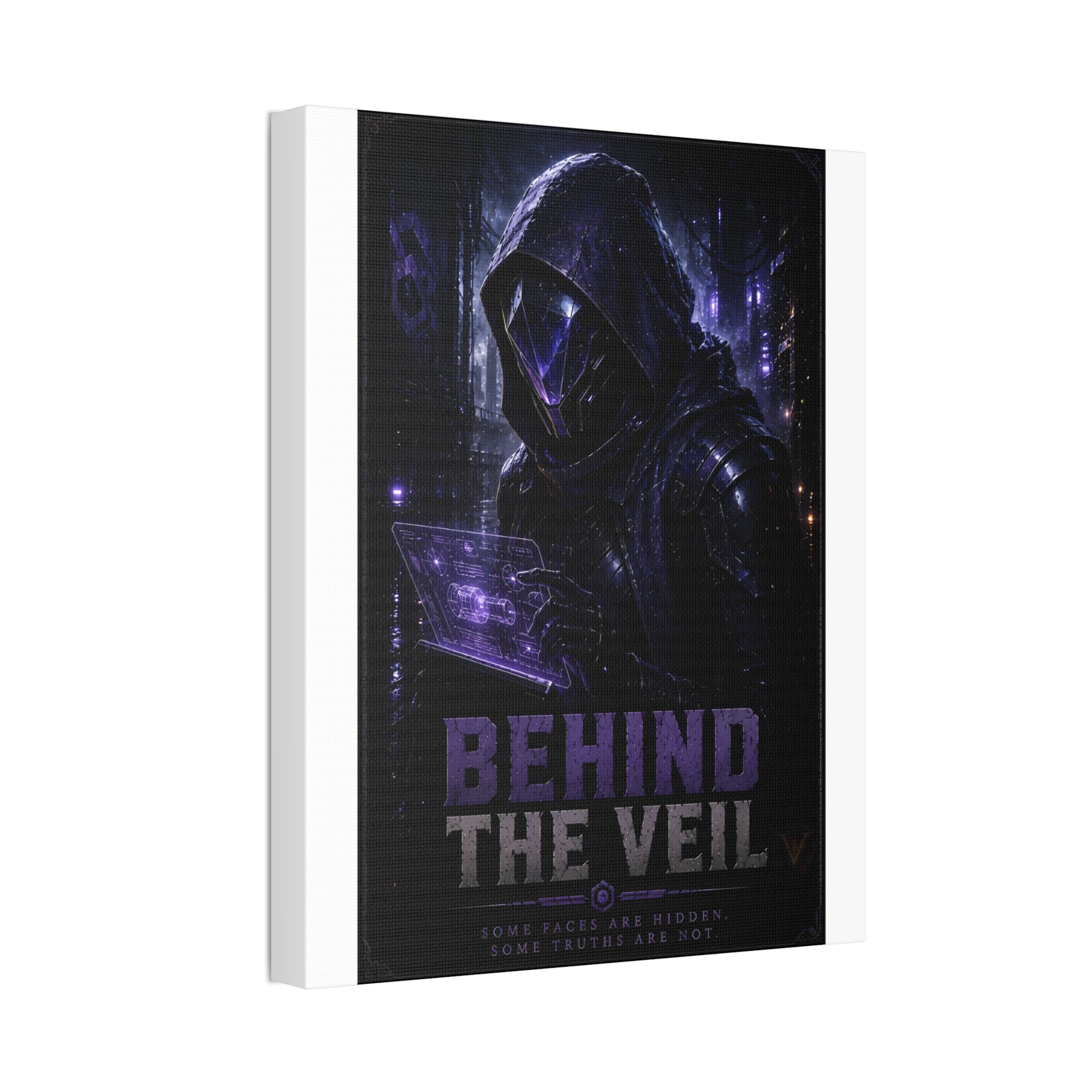 Behind the Veil — Canvas Wall Art
