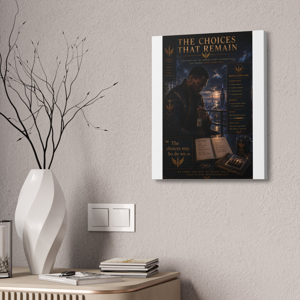 The Choices That Remain — Canvas Wall Art