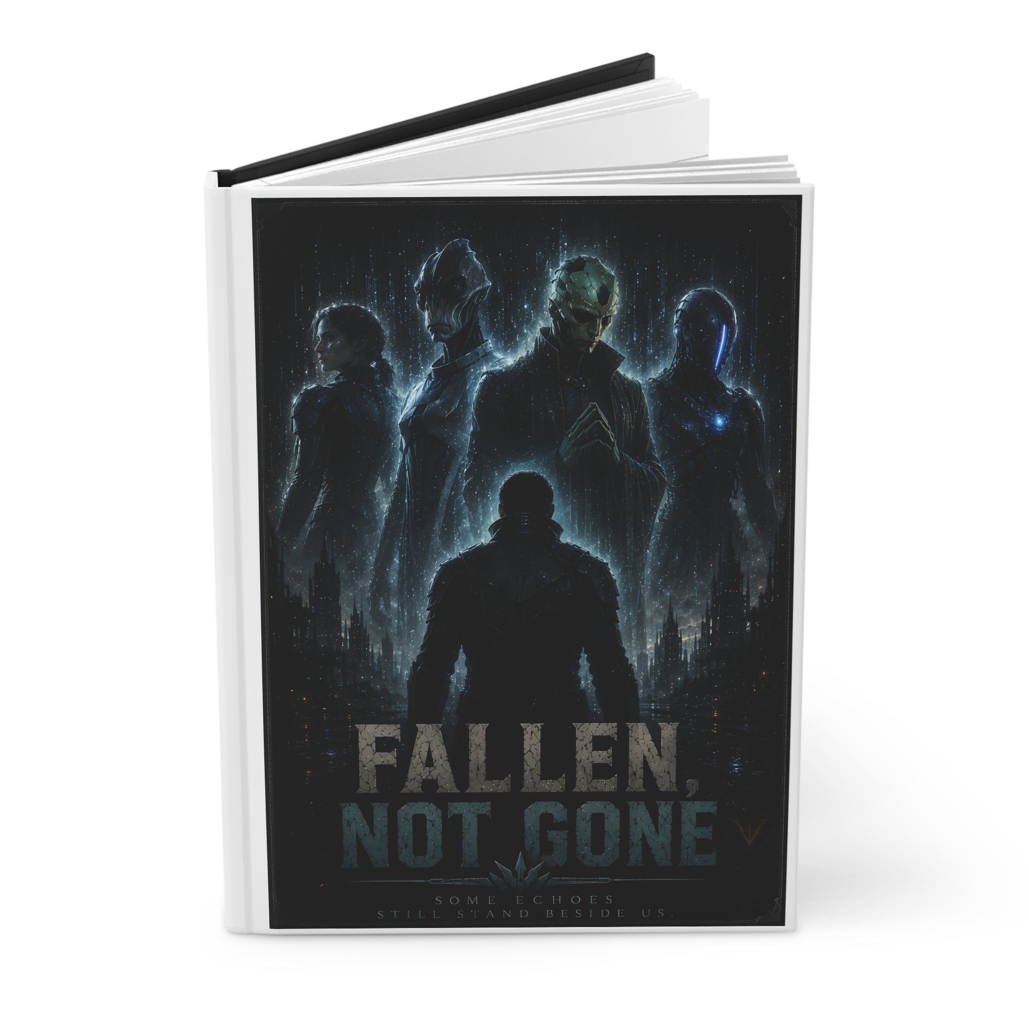 Fallen, Not Gone — Hardcover Journal