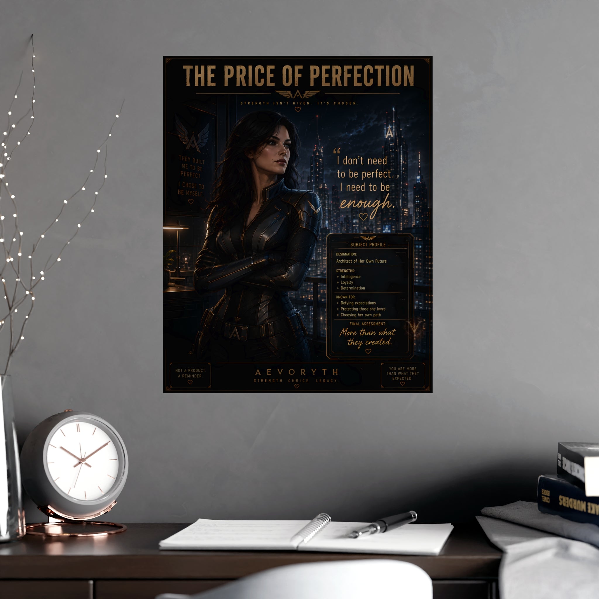 The Price of Perfection — Matte Poster
