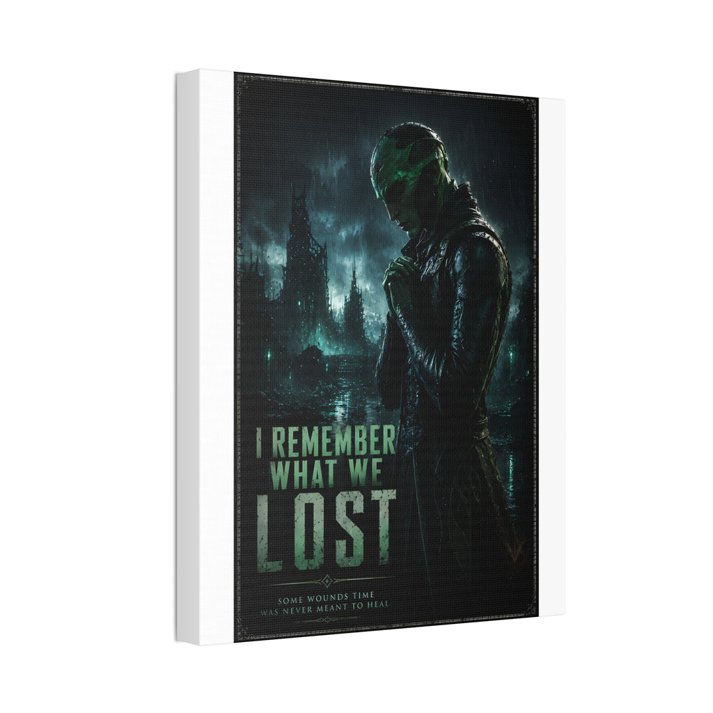 I Remember What We Lost — Canvas Wall Art