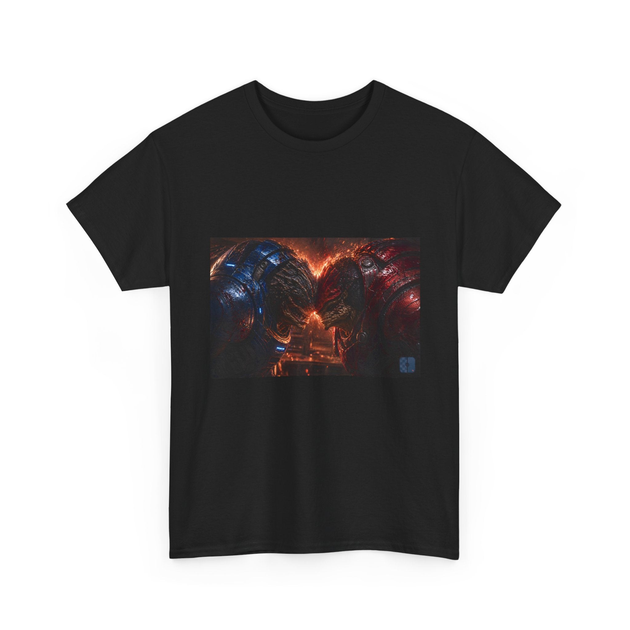 Clash of the Titans — Krogan Warriors Fan Art T-Shirt | Mass Effect Graphic Tee