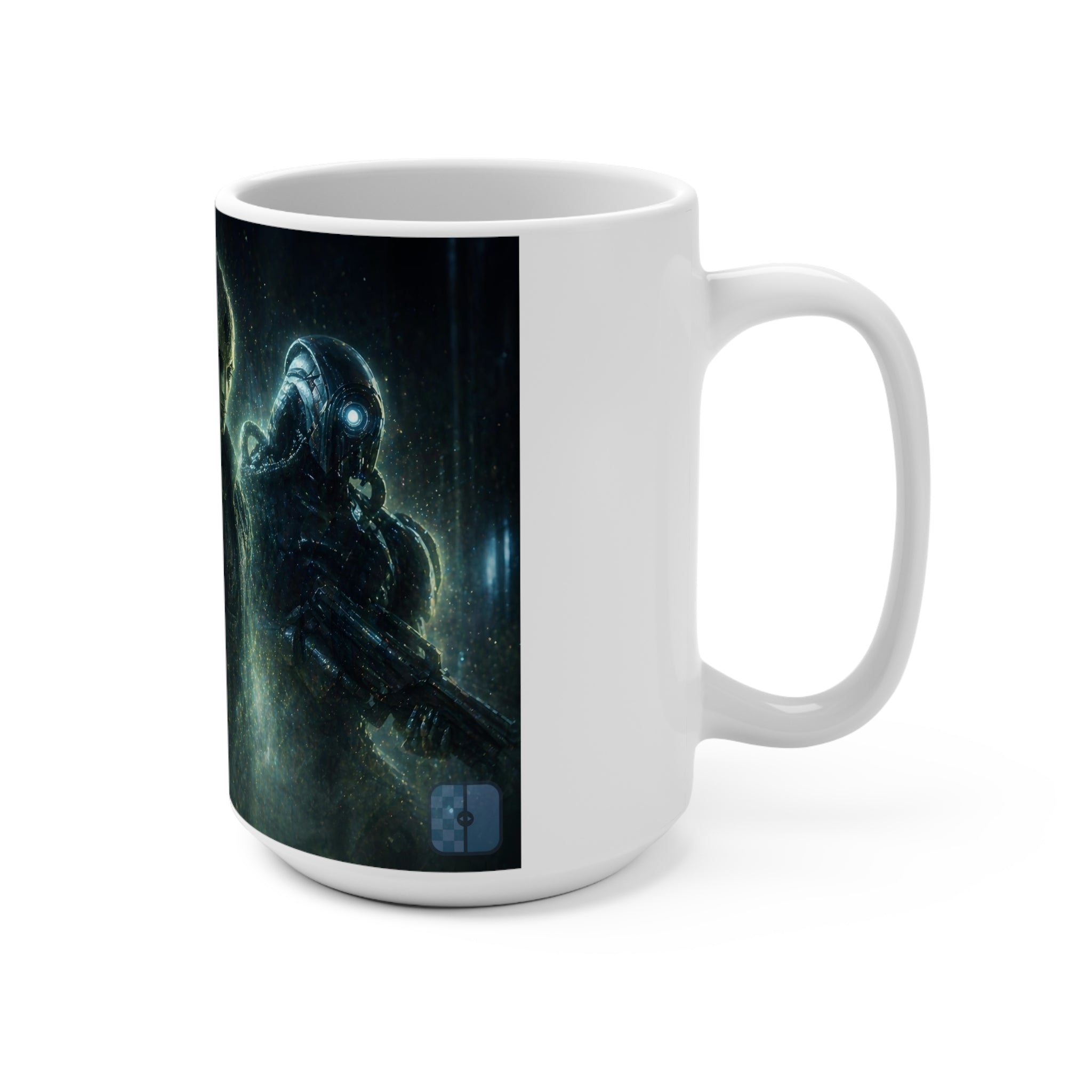 Fallen Not Gone — Mass Effect Squad Fan Art 15oz Ceramic Mug