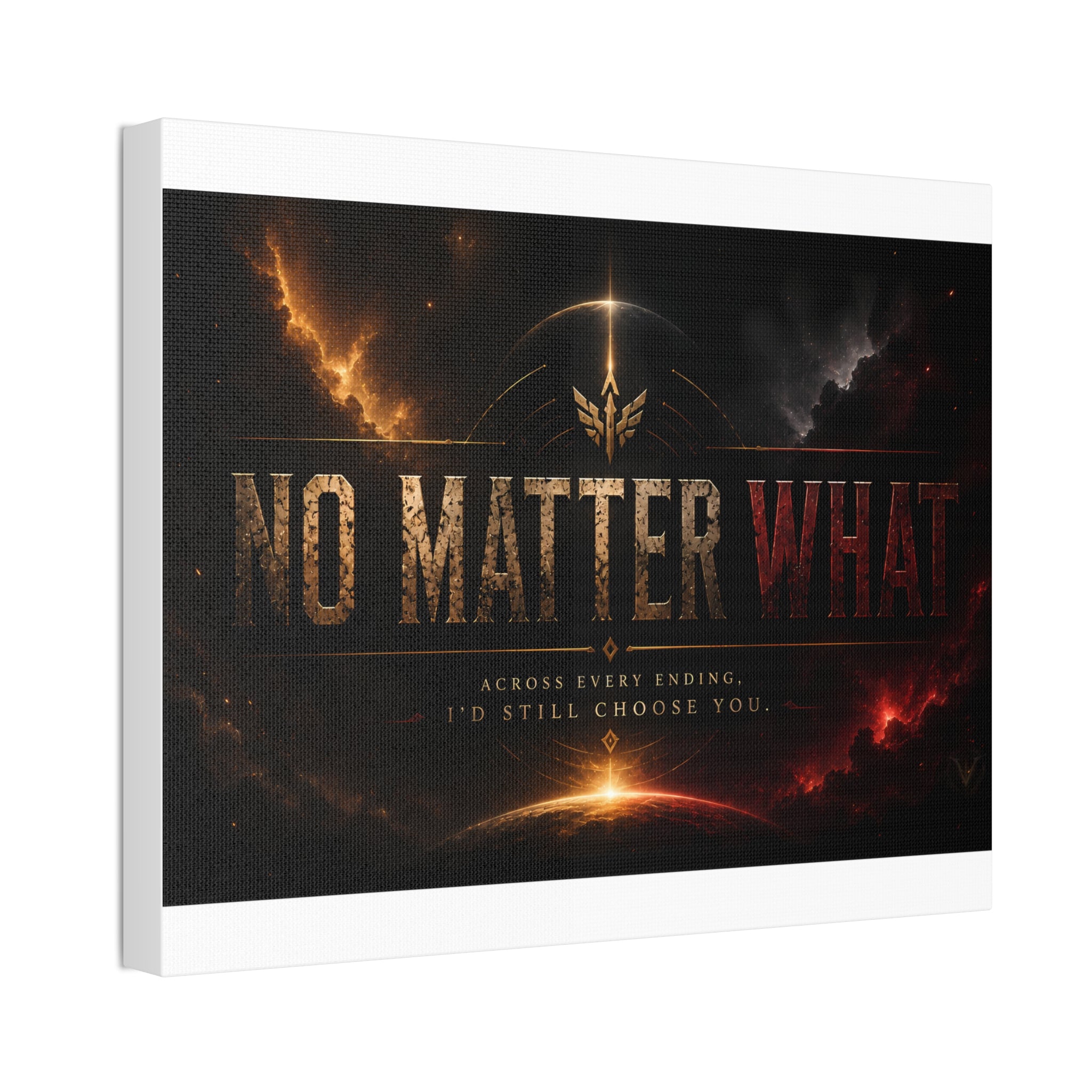 No Matter What — Canvas Wall Art