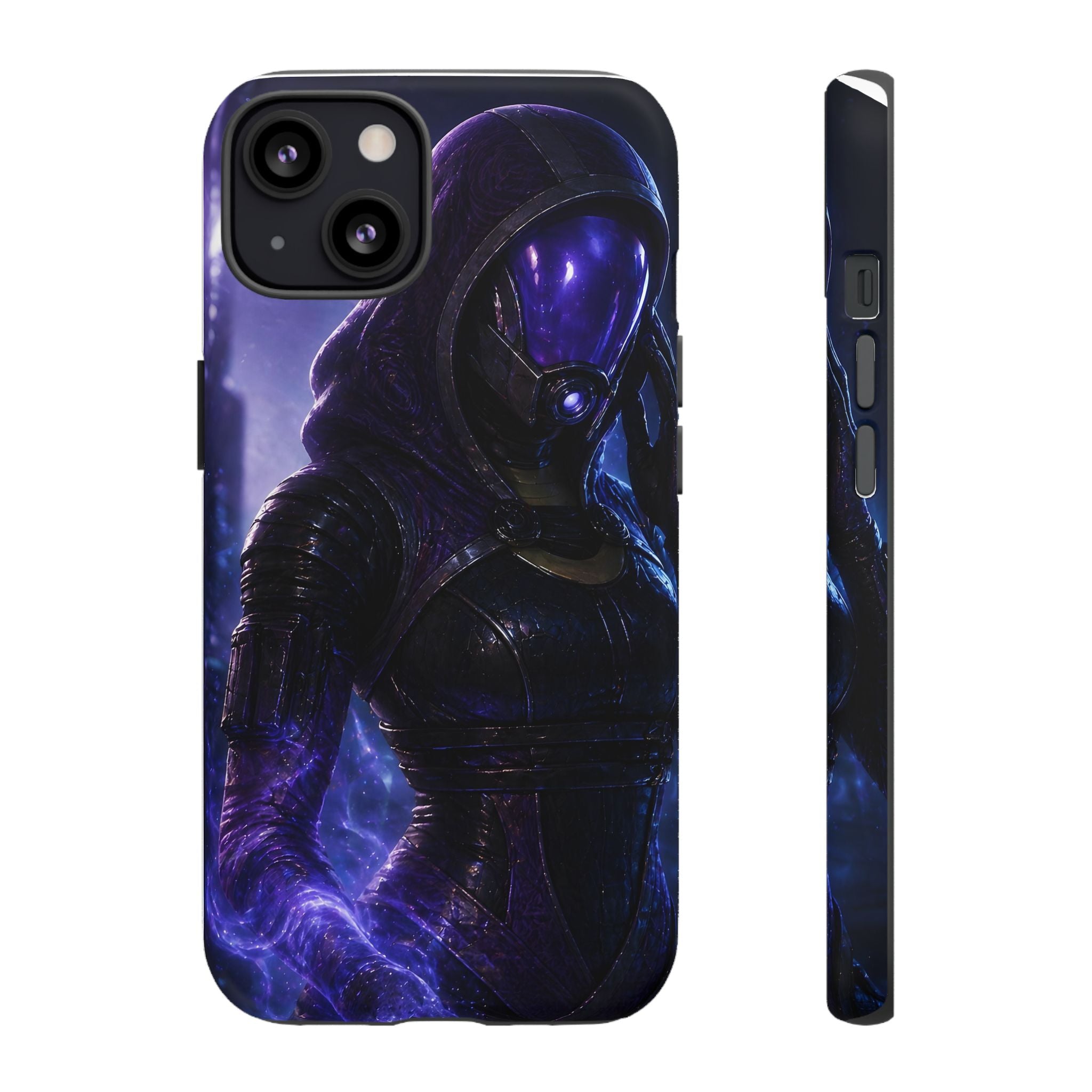 Behind the Mask — Tali'Zorah Fan Art Phone Case | Mass Effect Tough Case
