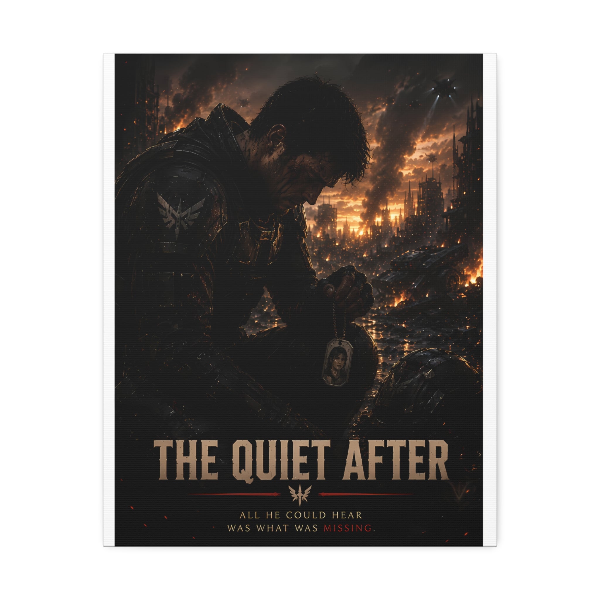 The Quiet After — Canvas Wall Art