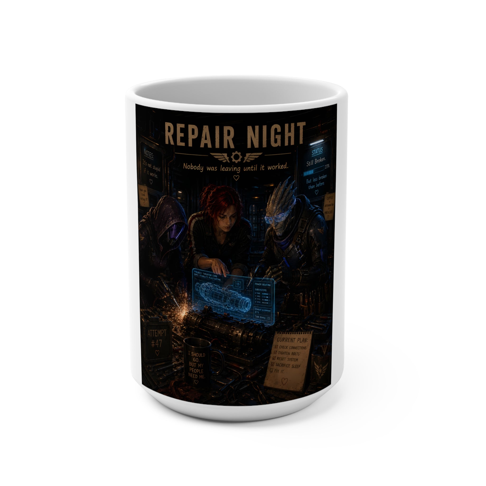 Repair Night — Ceramic Mug