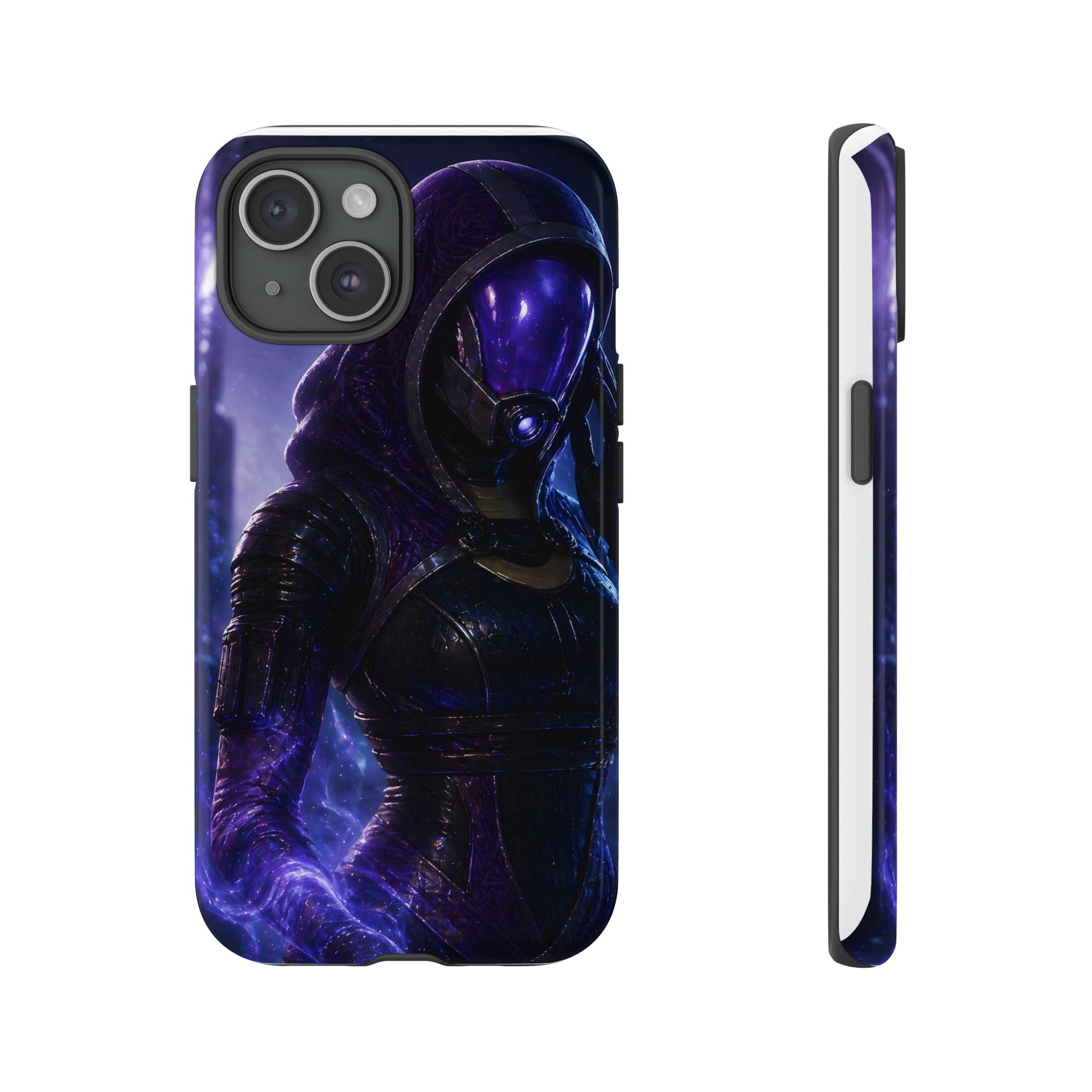 Behind the Mask — Tali'Zorah Fan Art Phone Case | Mass Effect Tough Case