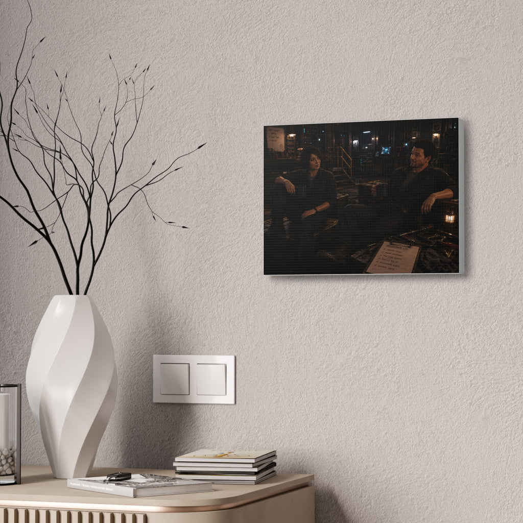 Good Friends, Bad Coffee — Canvas Wall Art