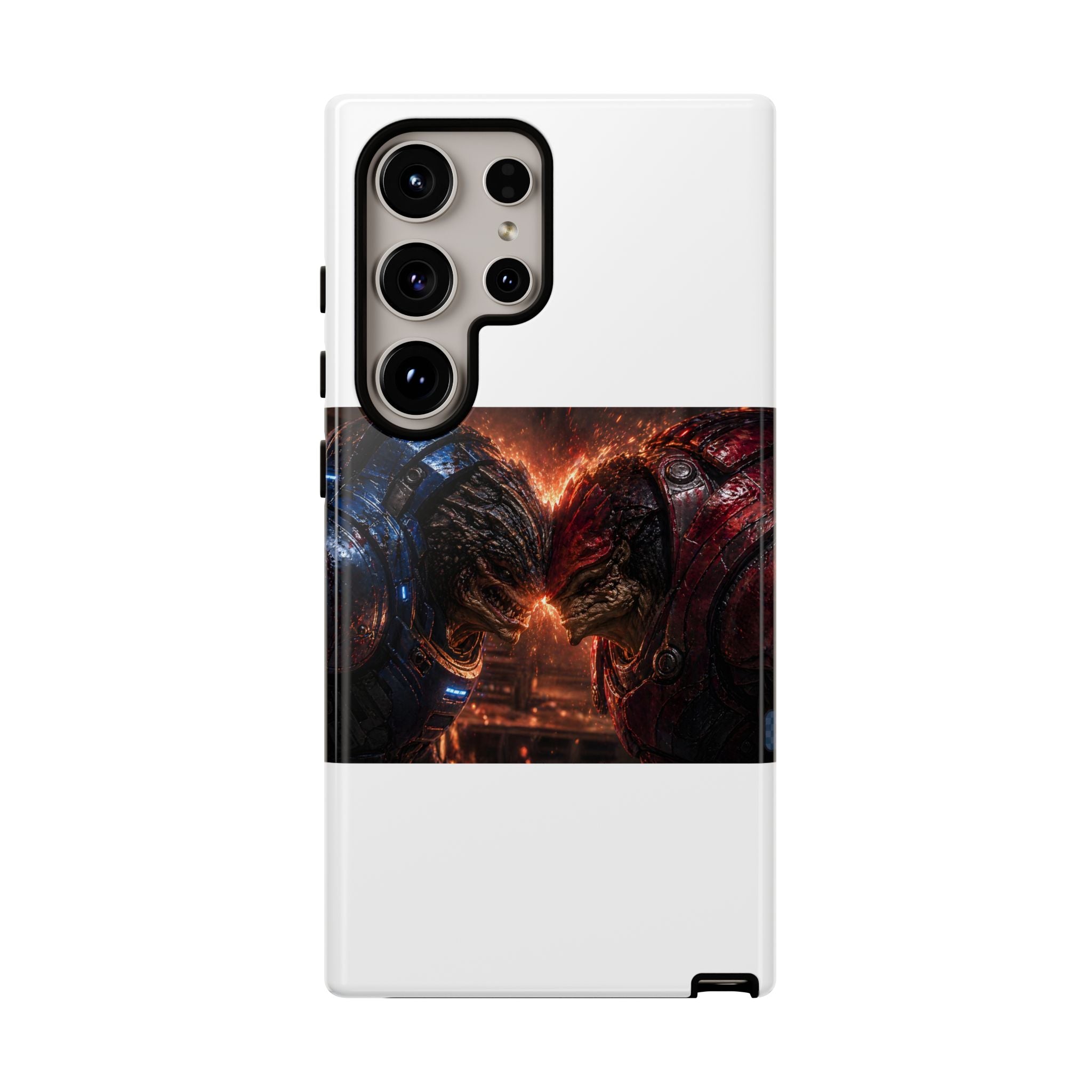 Clash of the Titans — Krogan Warriors Fan Art Phone Case | Mass Effect Tough Case