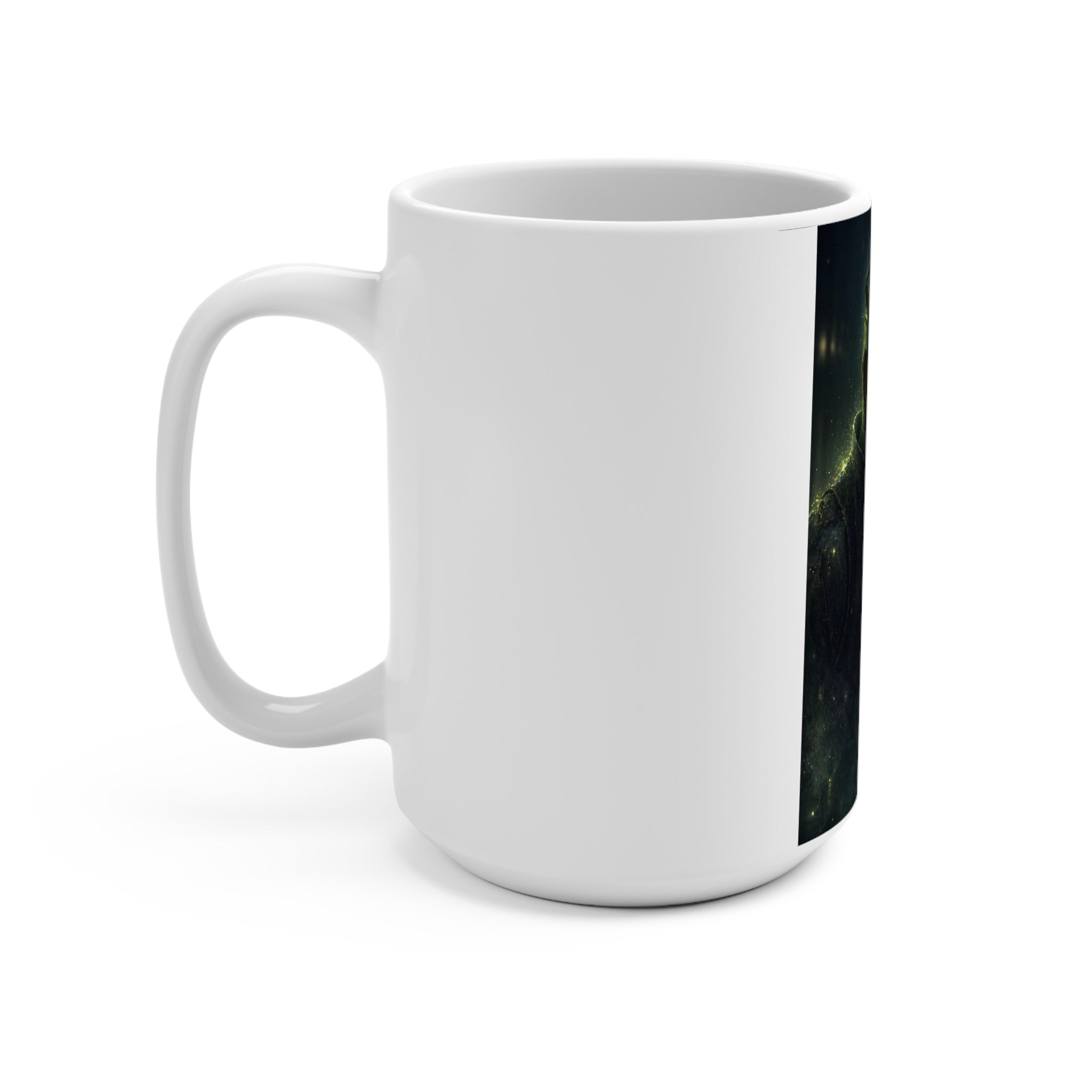 Fading Light — Thane Krios Fan Art 15oz Ceramic Mug | Mass Effect