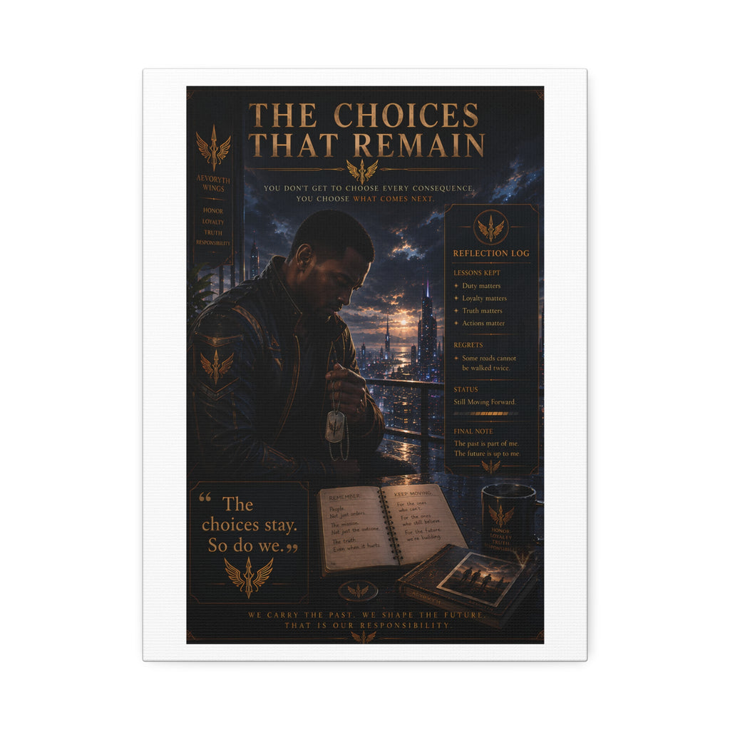 The Choices That Remain — Canvas Wall Art