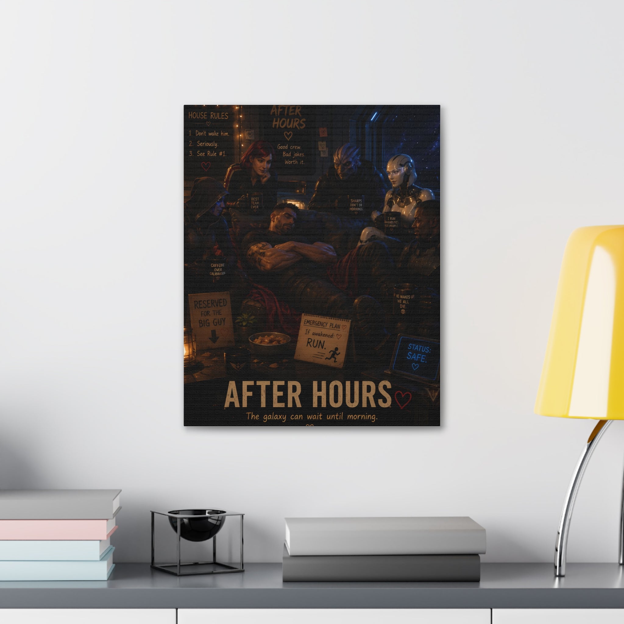 After Hours — Canvas Wall Art