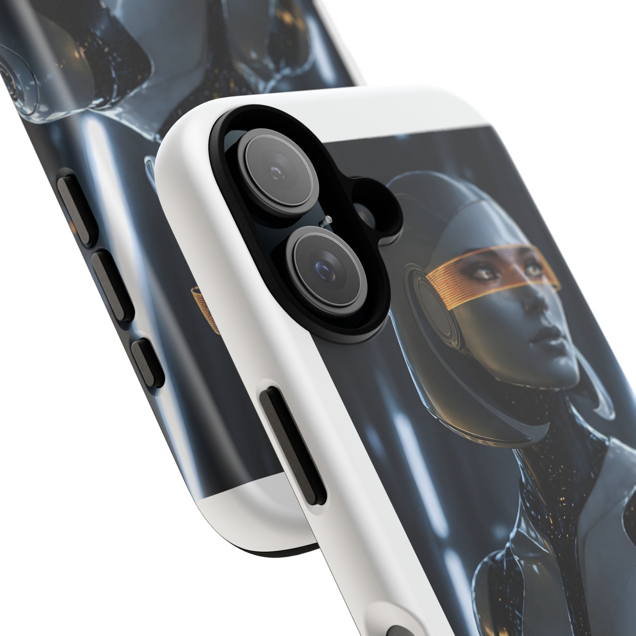 Self-Aware — EDI Fan Art Phone Case | Mass Effect Synthetic Tough Case
