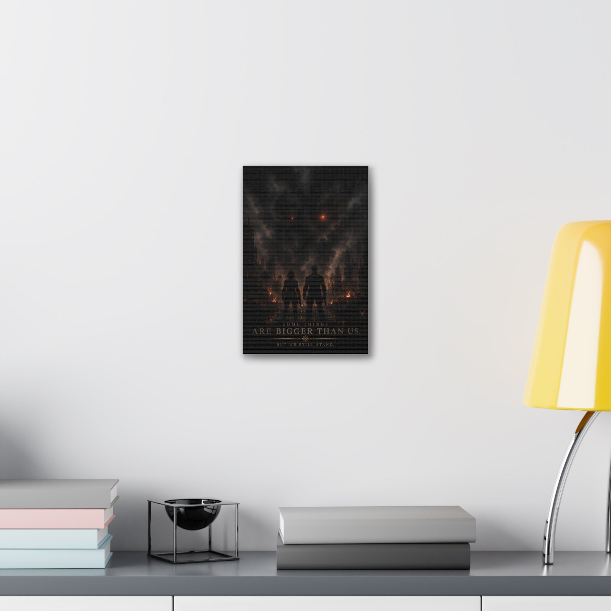 Some Things Are Bigger Than Us — Canvas Wall Art