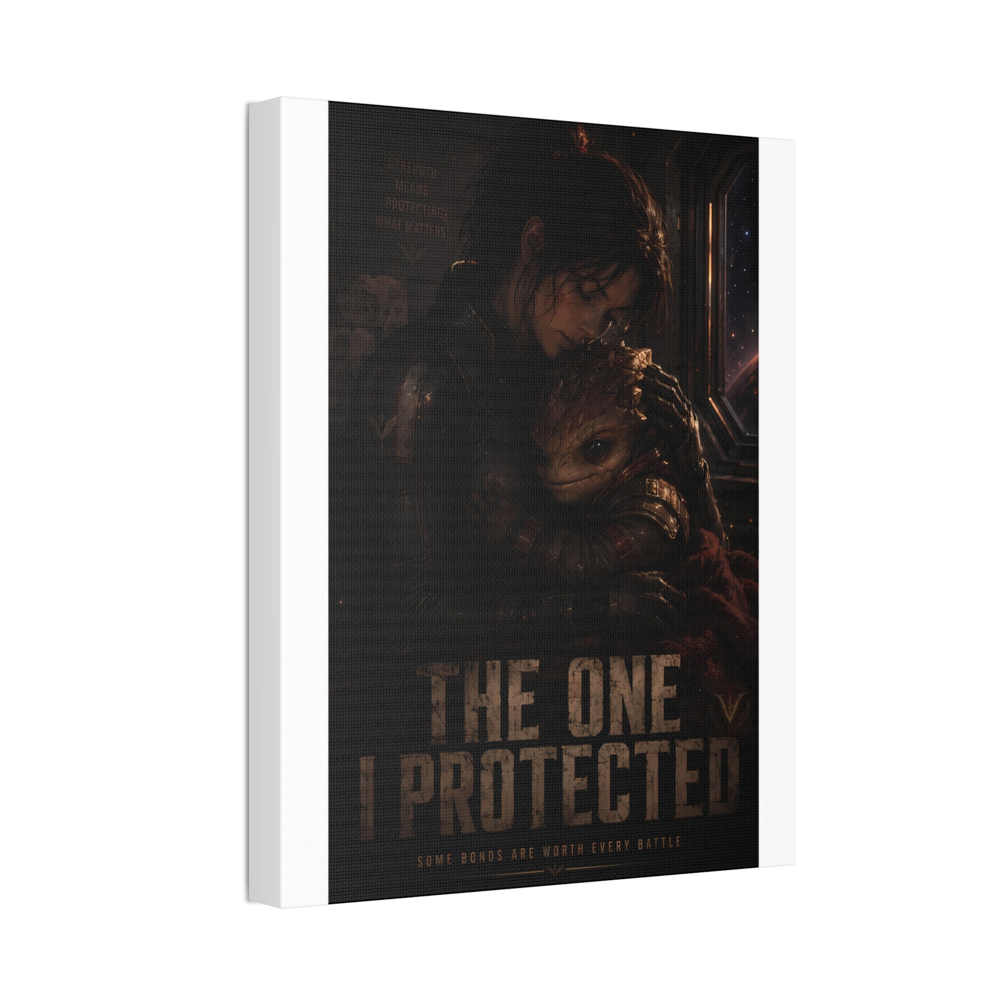 The One I Protected — Canvas Wall Art