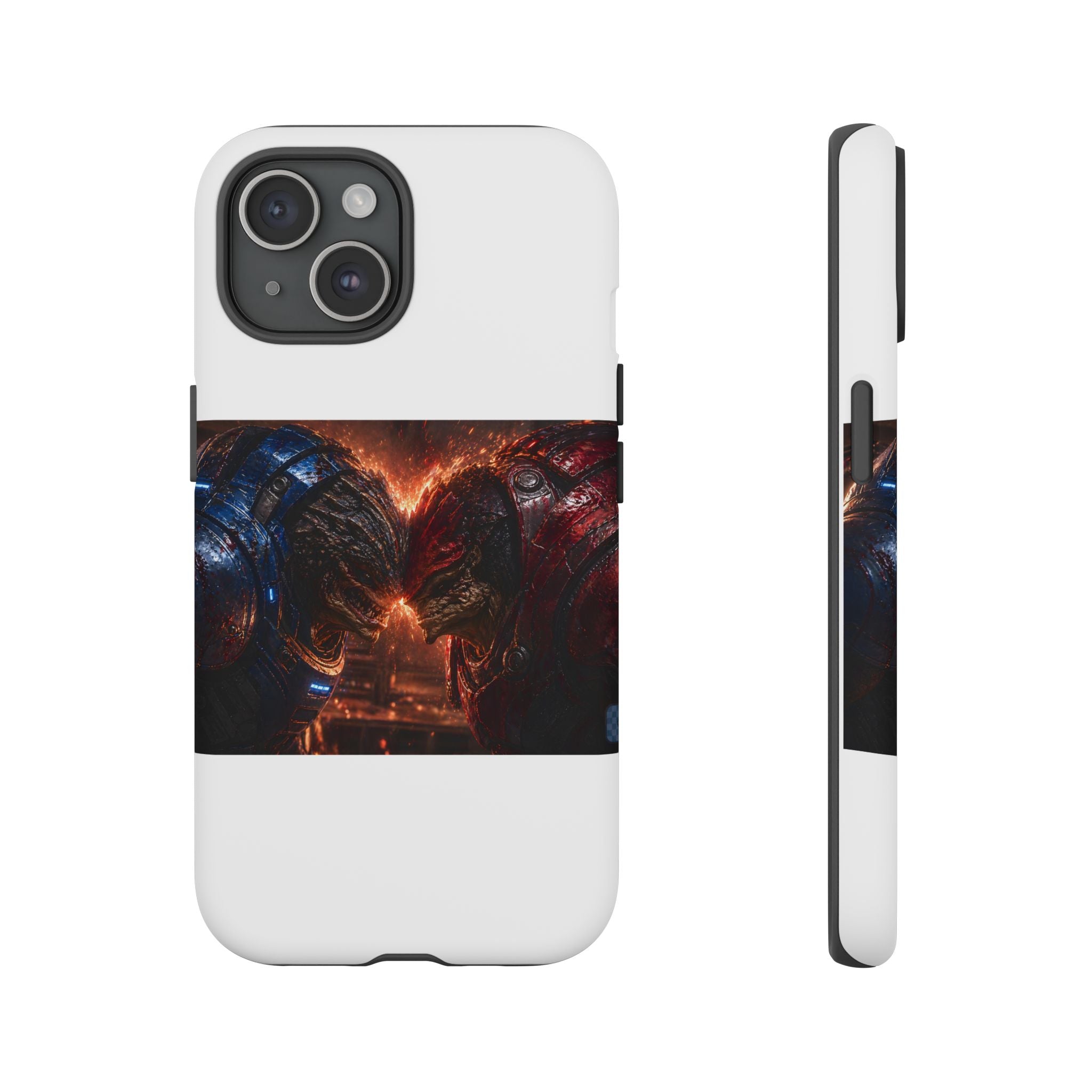 Clash of the Titans — Krogan Warriors Fan Art Phone Case | Mass Effect Tough Case