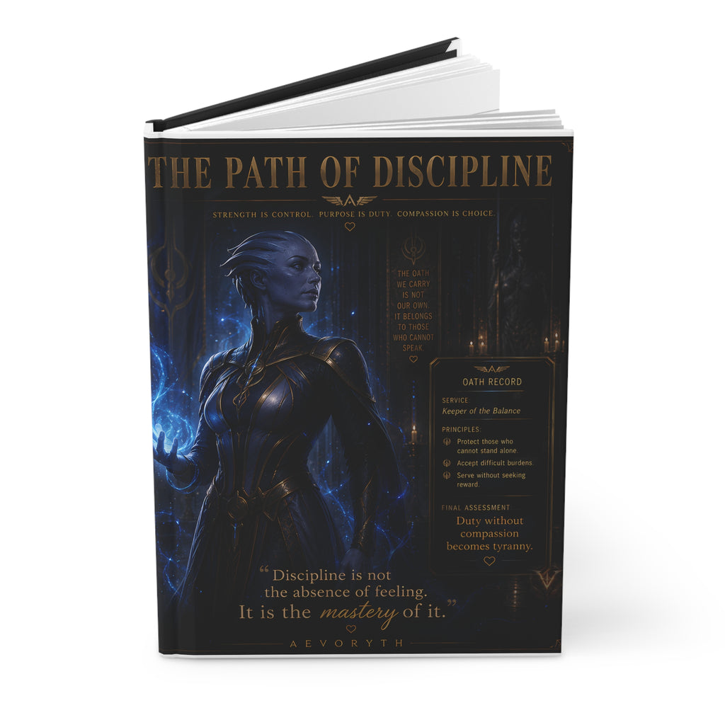 The Path of Discipline — Hardcover Journal