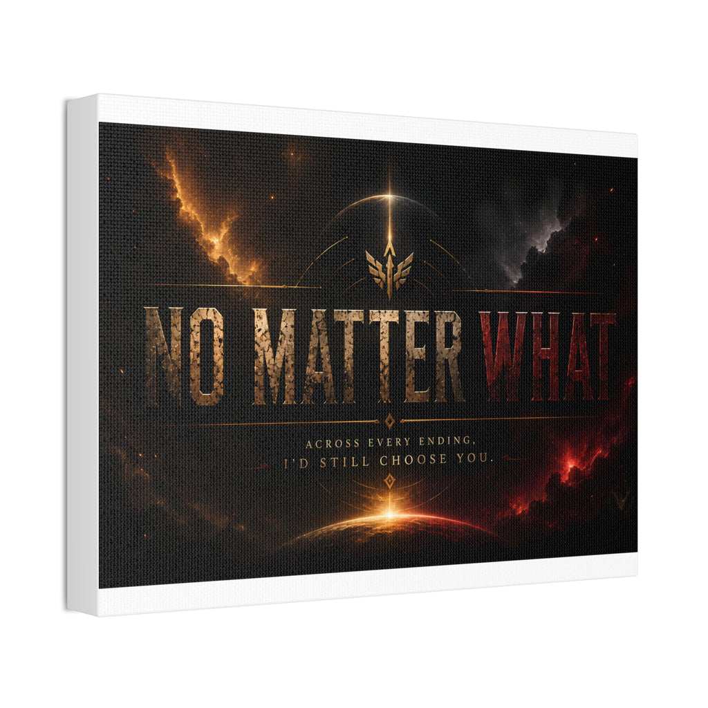 No Matter What — Canvas Wall Art