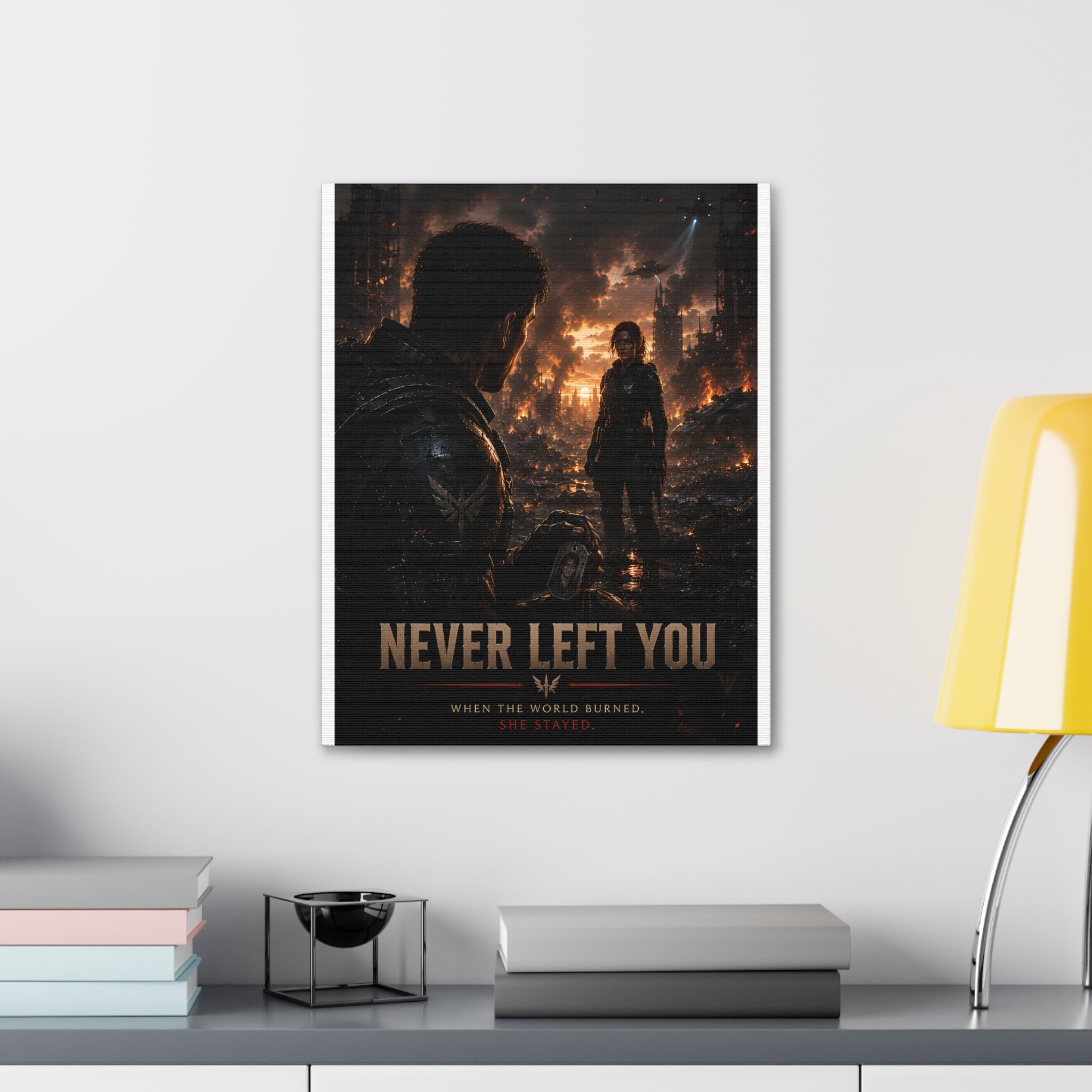 Never Left You — Canvas Wall Art