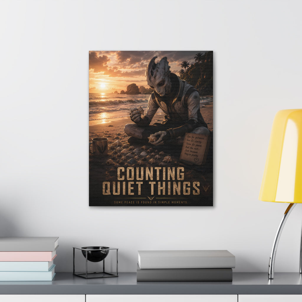 Counting Sea Shells — Canvas Wall Art