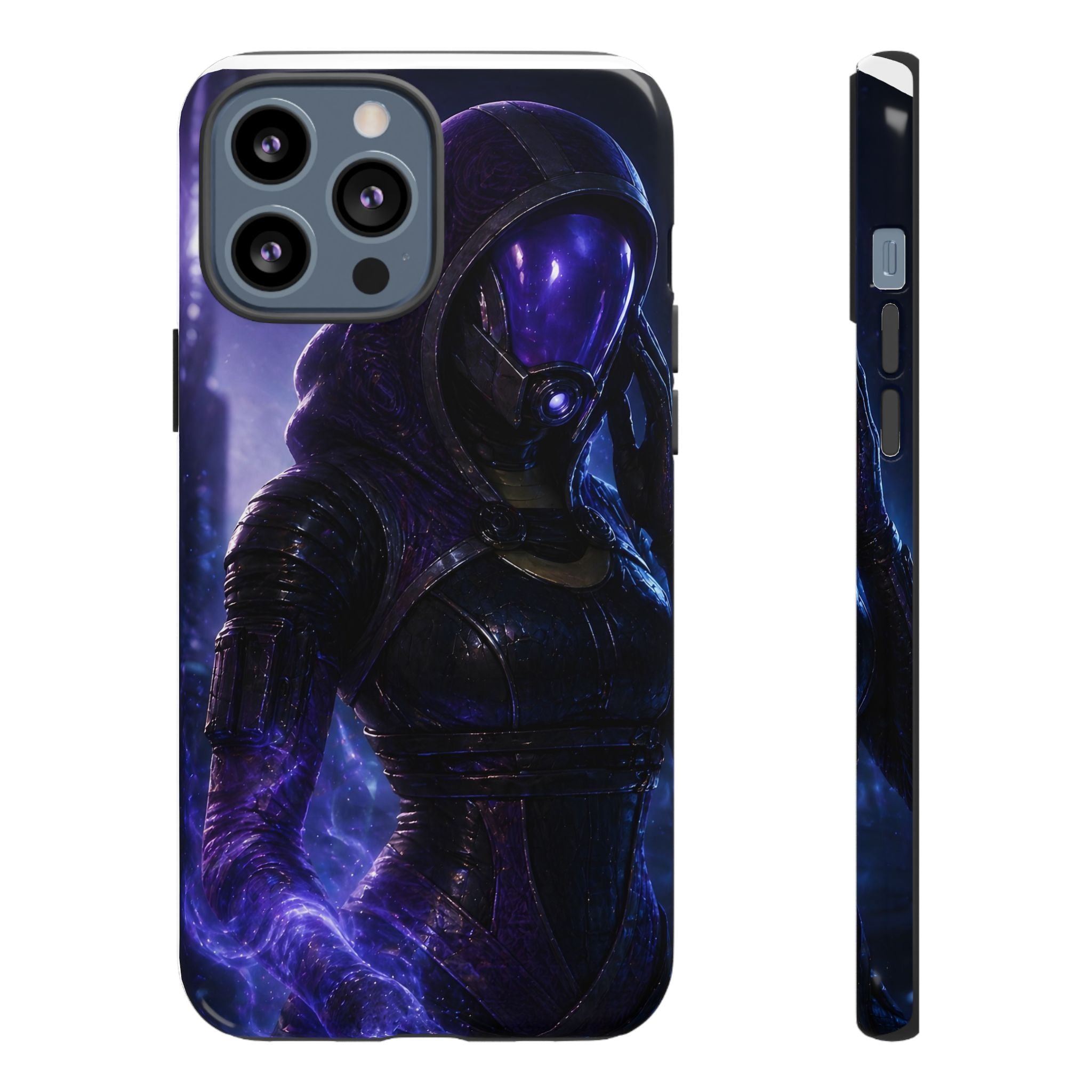 Behind the Mask — Tali'Zorah Fan Art Phone Case | Mass Effect Tough Case