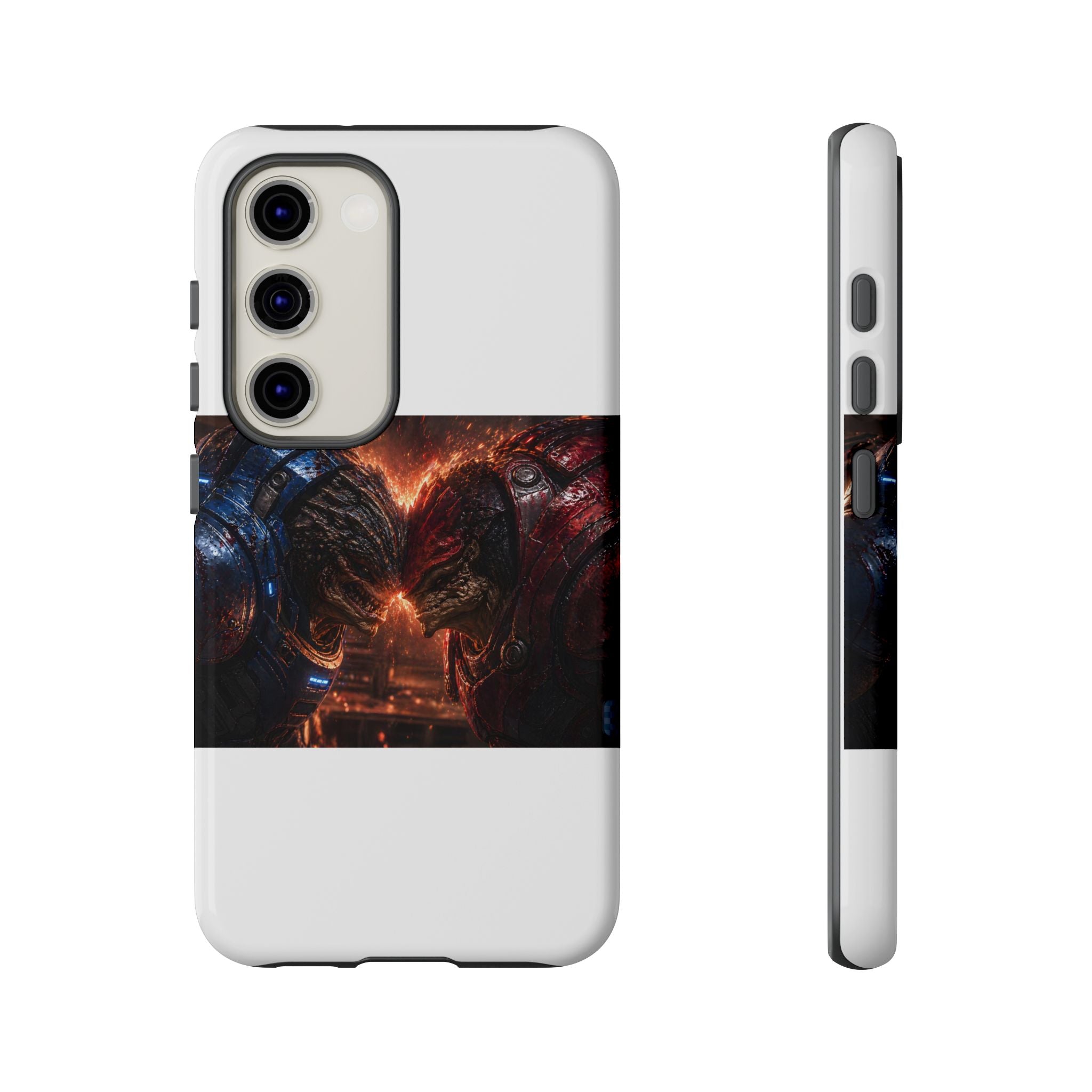 Clash of the Titans — Krogan Warriors Fan Art Phone Case | Mass Effect Tough Case