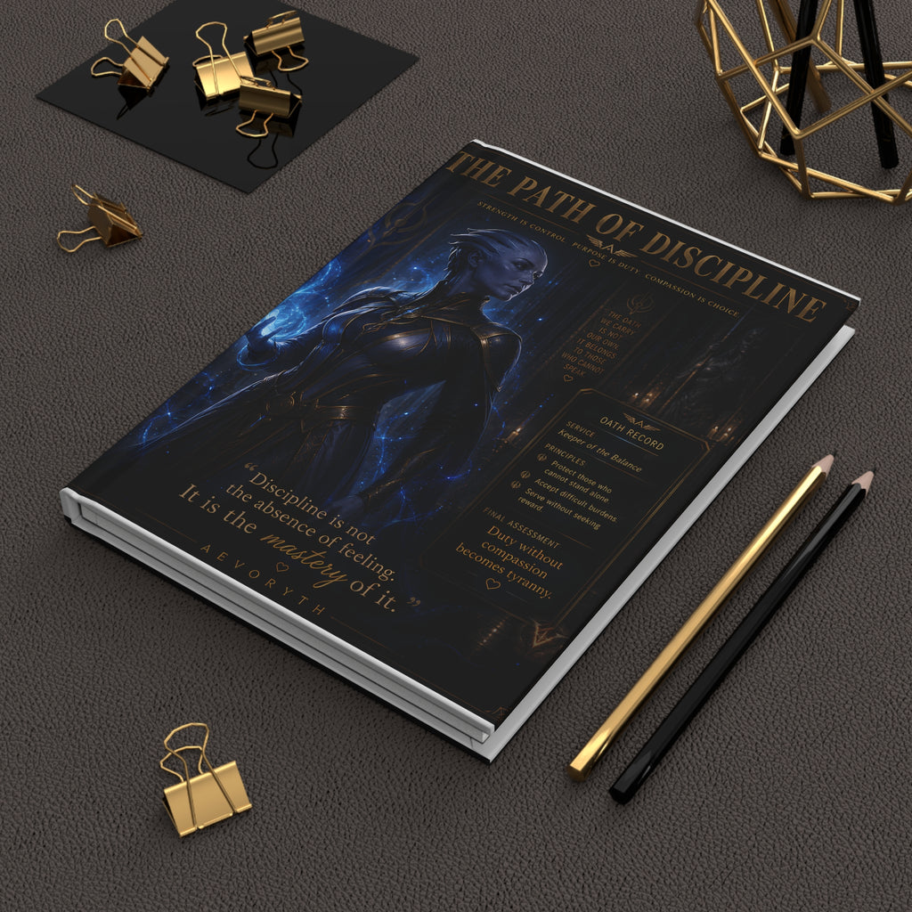 The Path of Discipline — Hardcover Journal