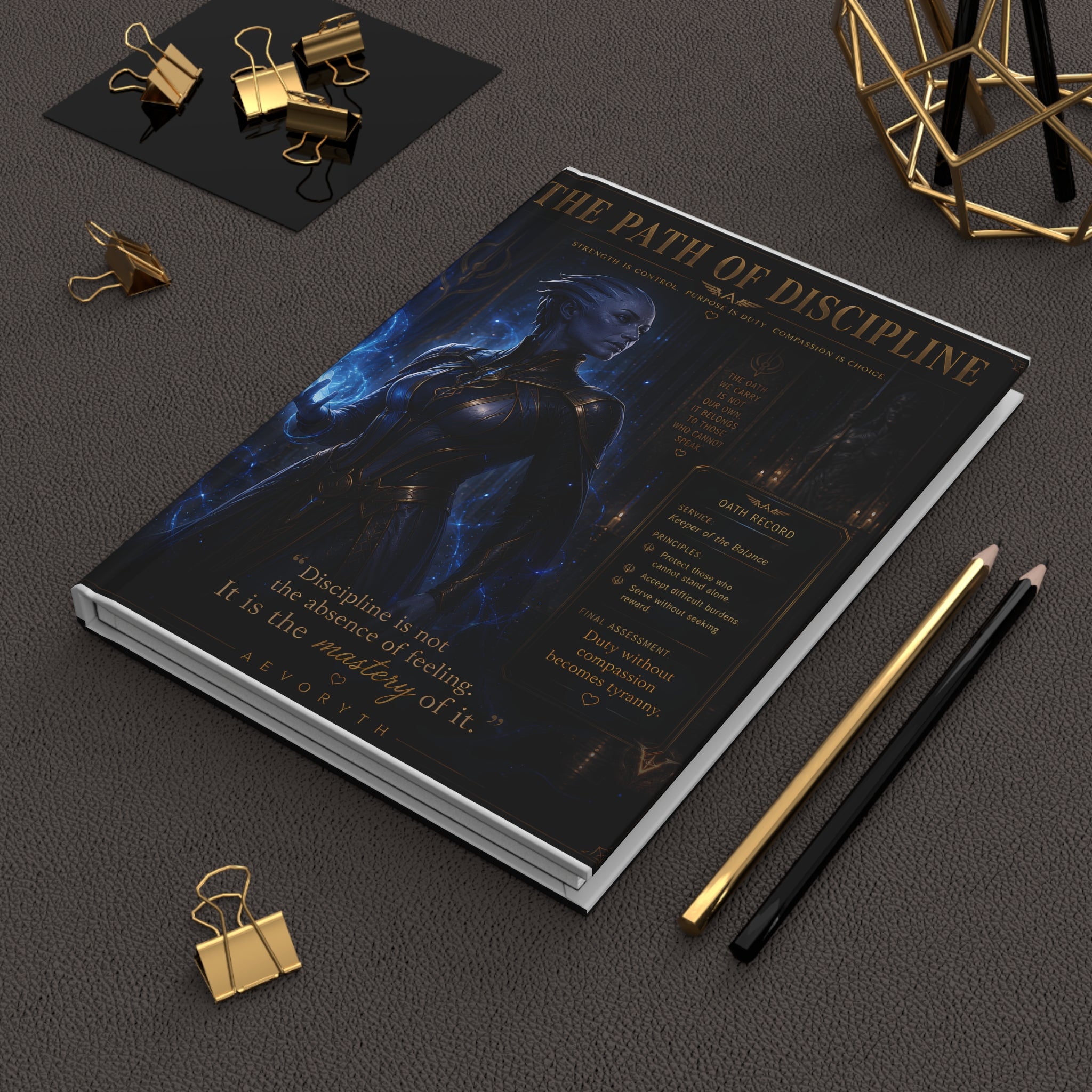 The Path of Discipline — Hardcover Journal