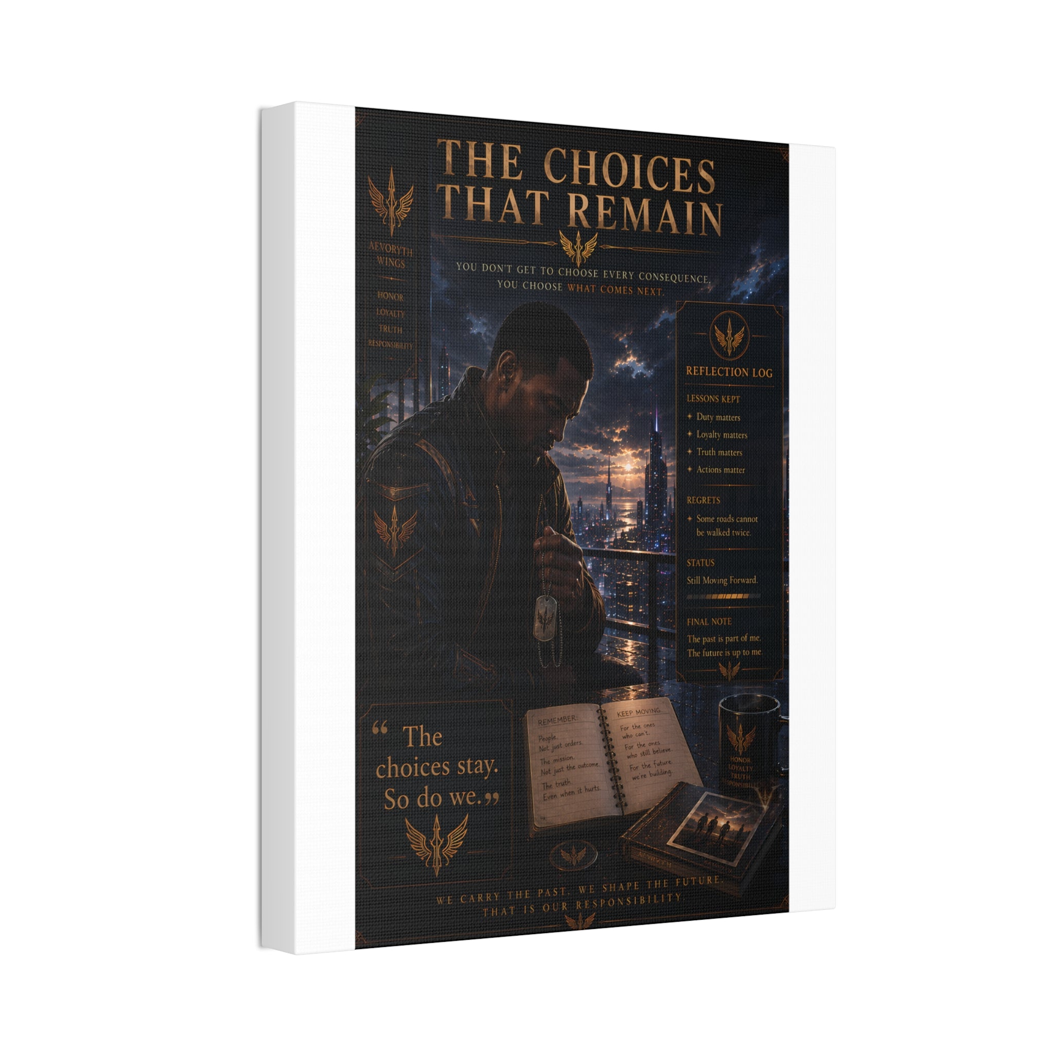 The Choices That Remain — Canvas Wall Art