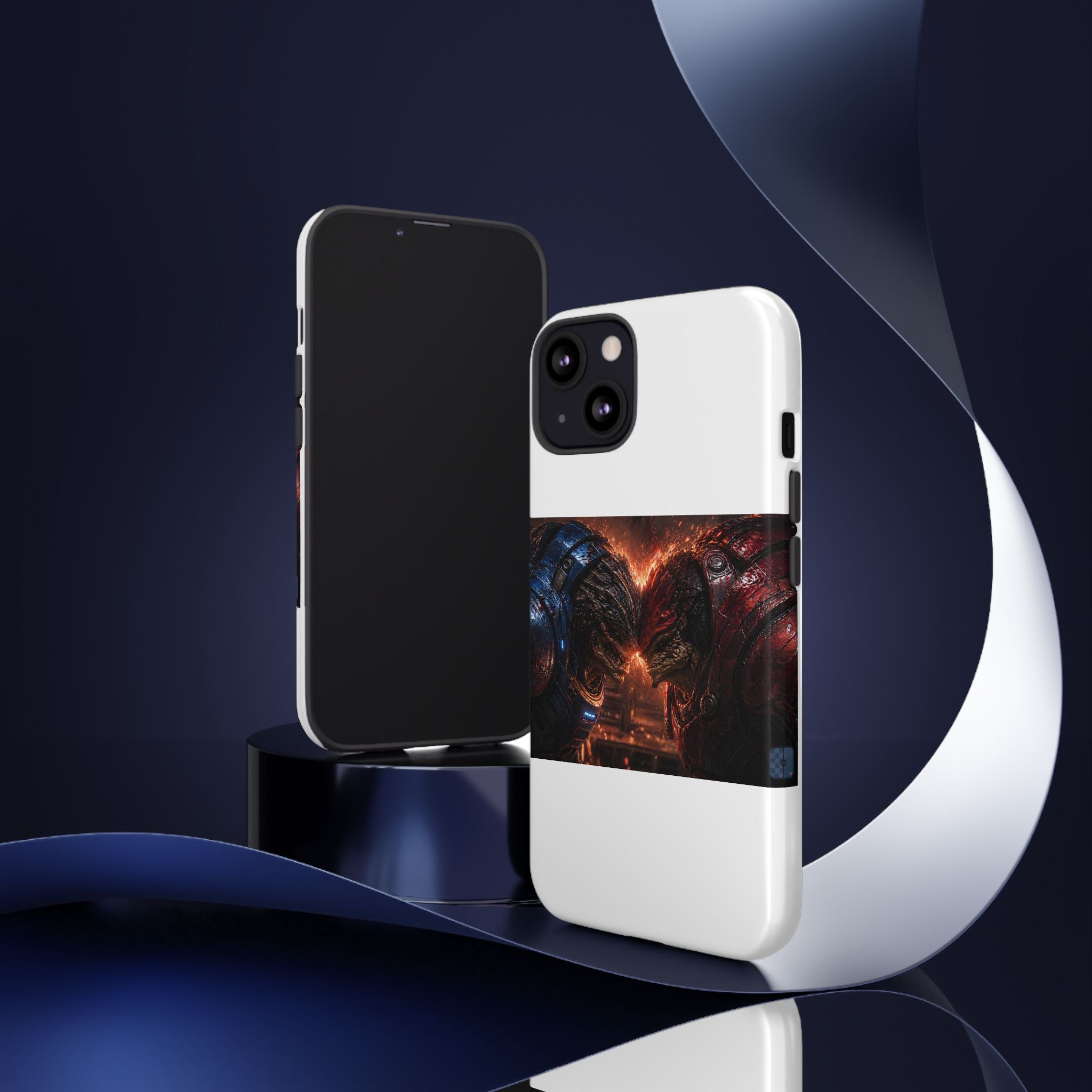 Clash of the Titans — Krogan Warriors Fan Art Phone Case | Mass Effect Tough Case