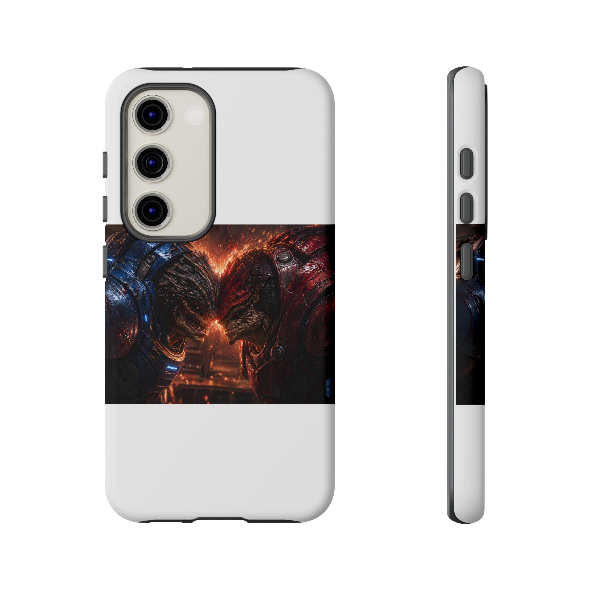 Clash of the Titans — Krogan Warriors Fan Art Phone Case | Mass Effect Tough Case