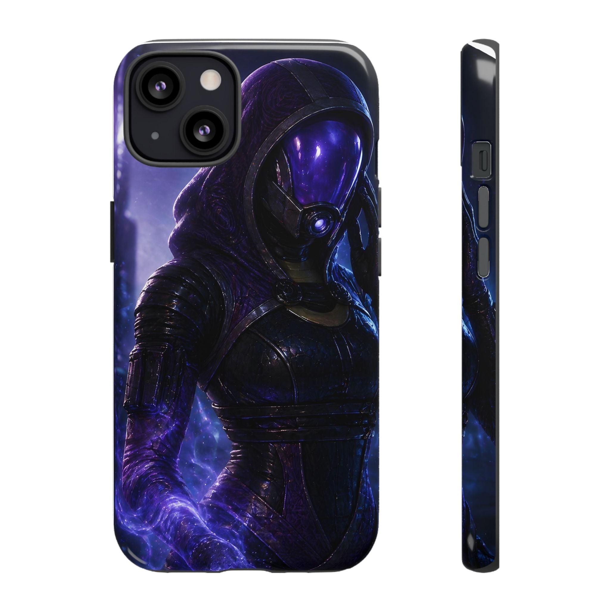 Behind the Mask — Tali'Zorah Fan Art Phone Case | Mass Effect Tough Case