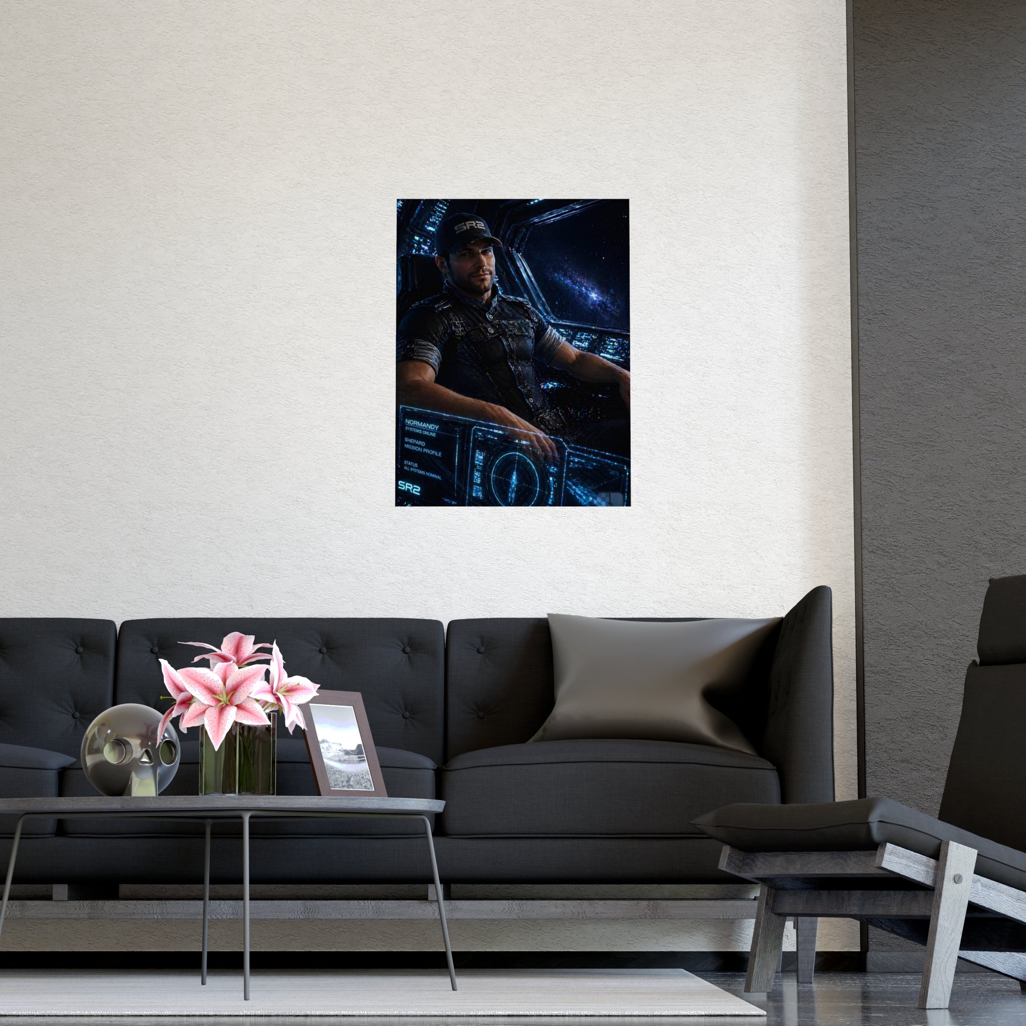 Steady Hands — Joker Fan Art Matte Poster | Mass Effect Wall Art