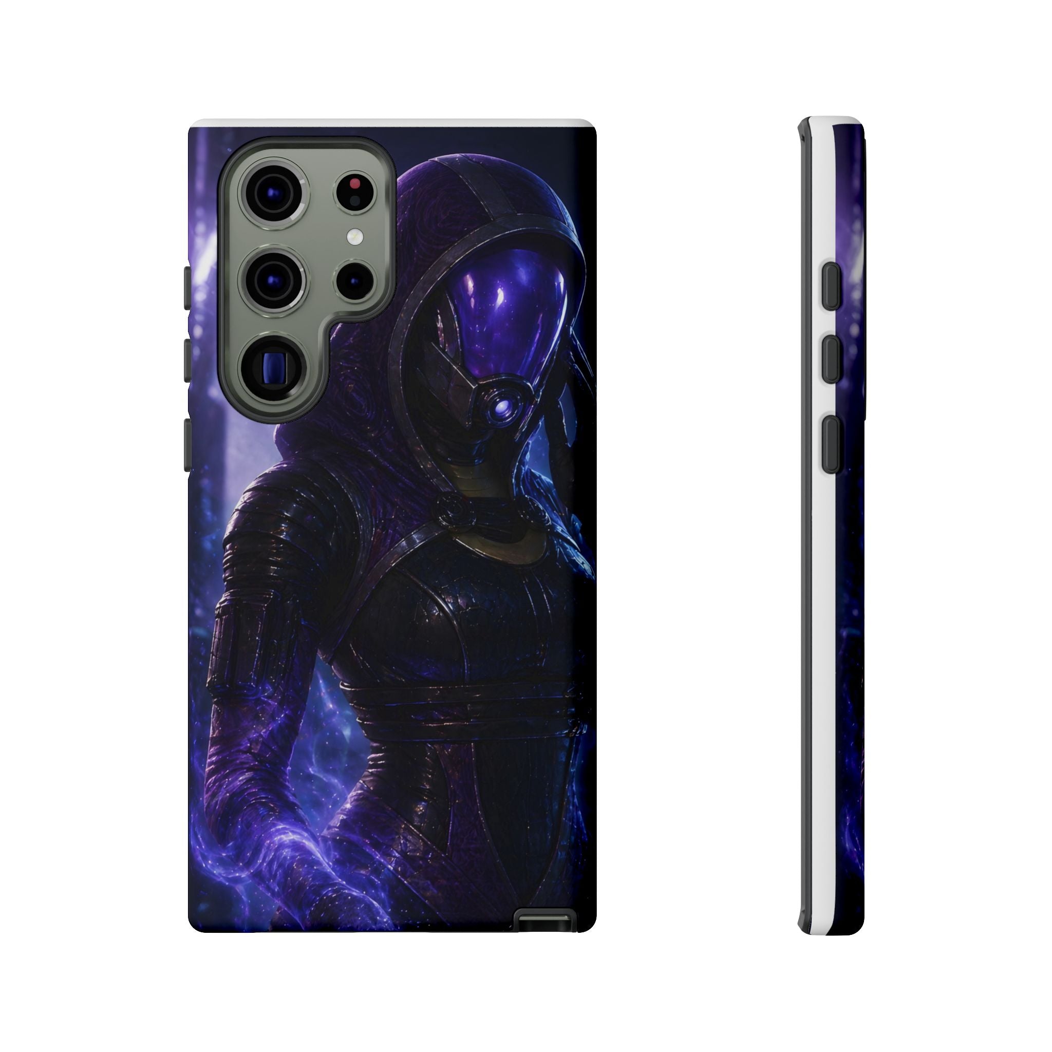 Behind the Mask — Tali'Zorah Fan Art Phone Case | Mass Effect Tough Case