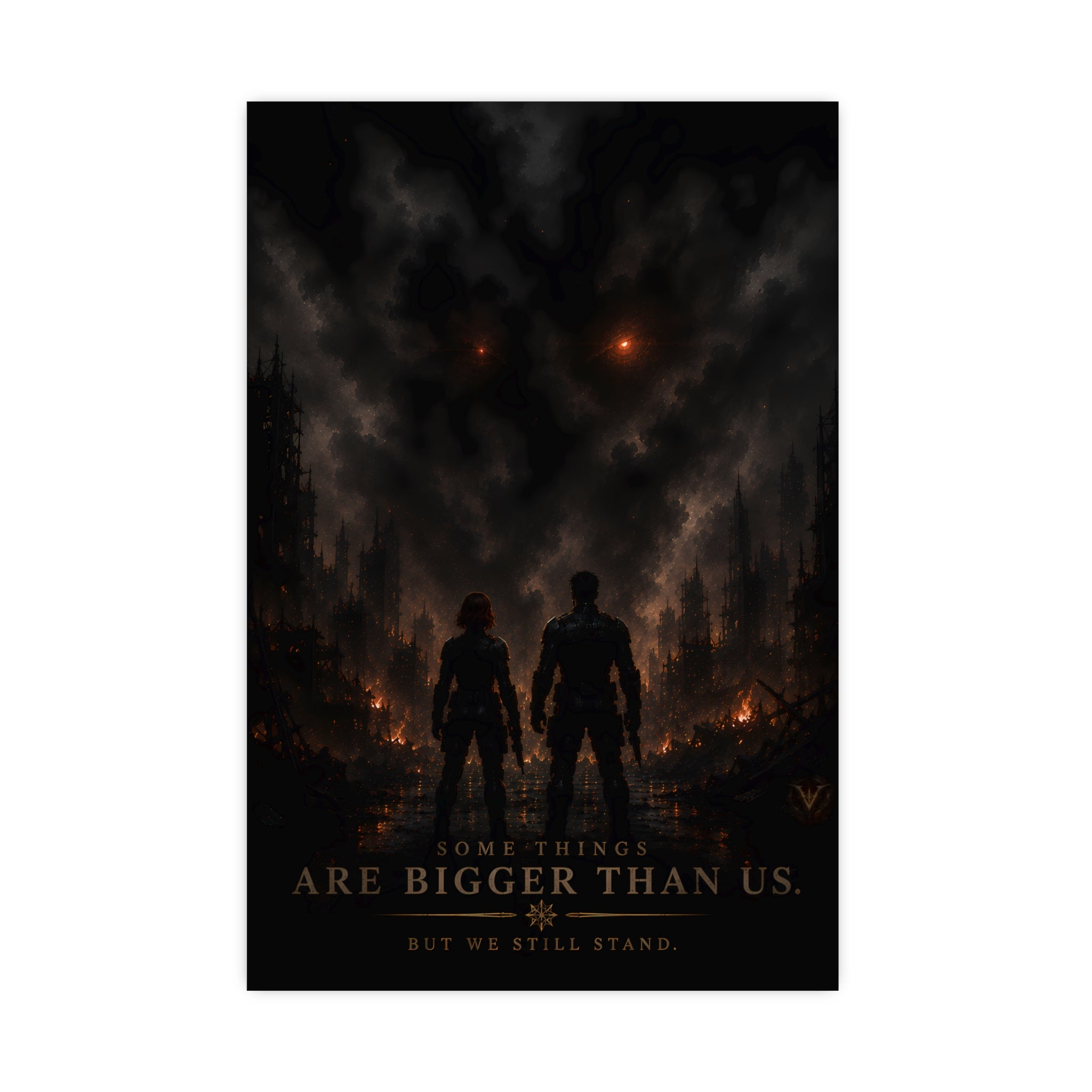 Some Things Are Bigger Than Us — Matte Poster