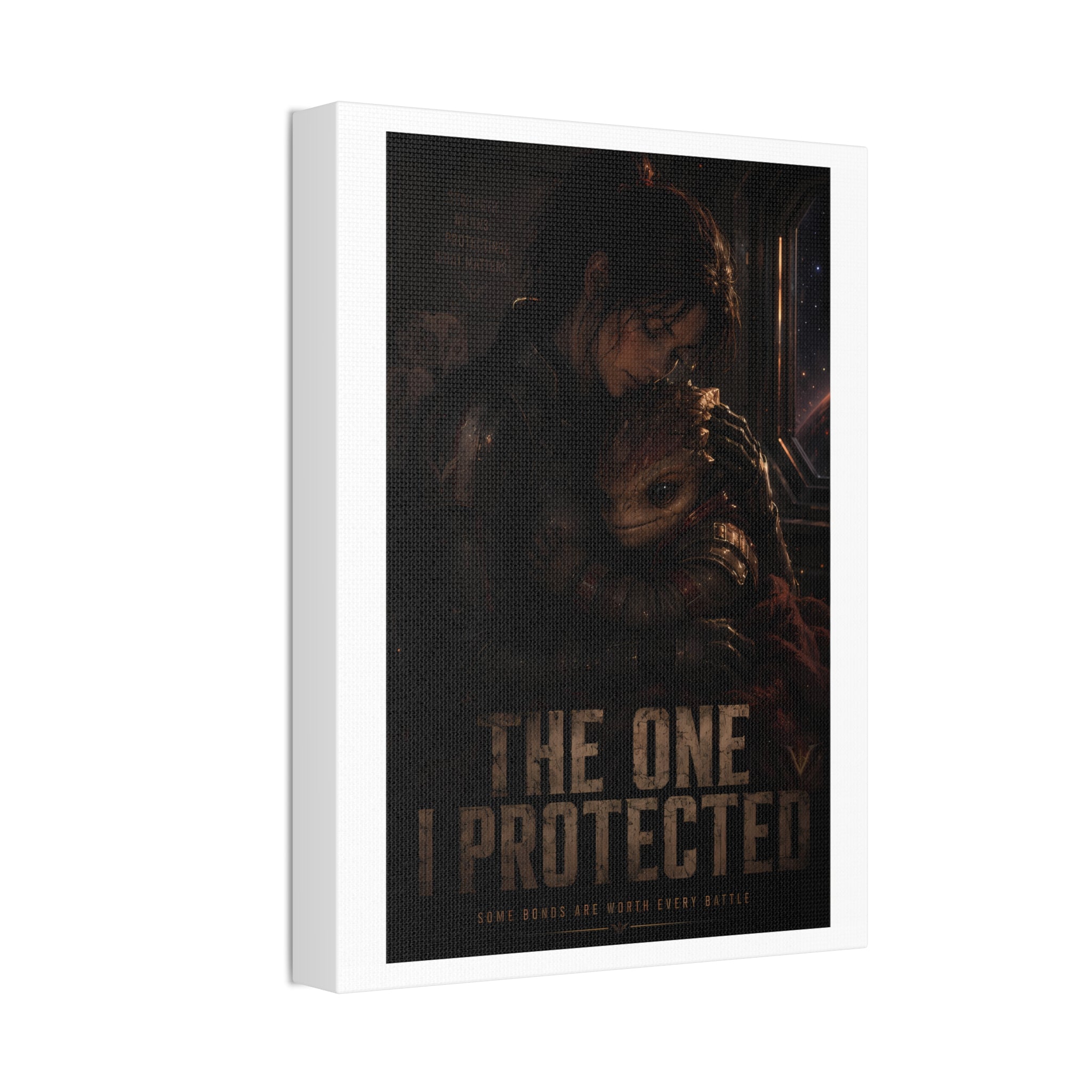 The One I Protected — Canvas Wall Art