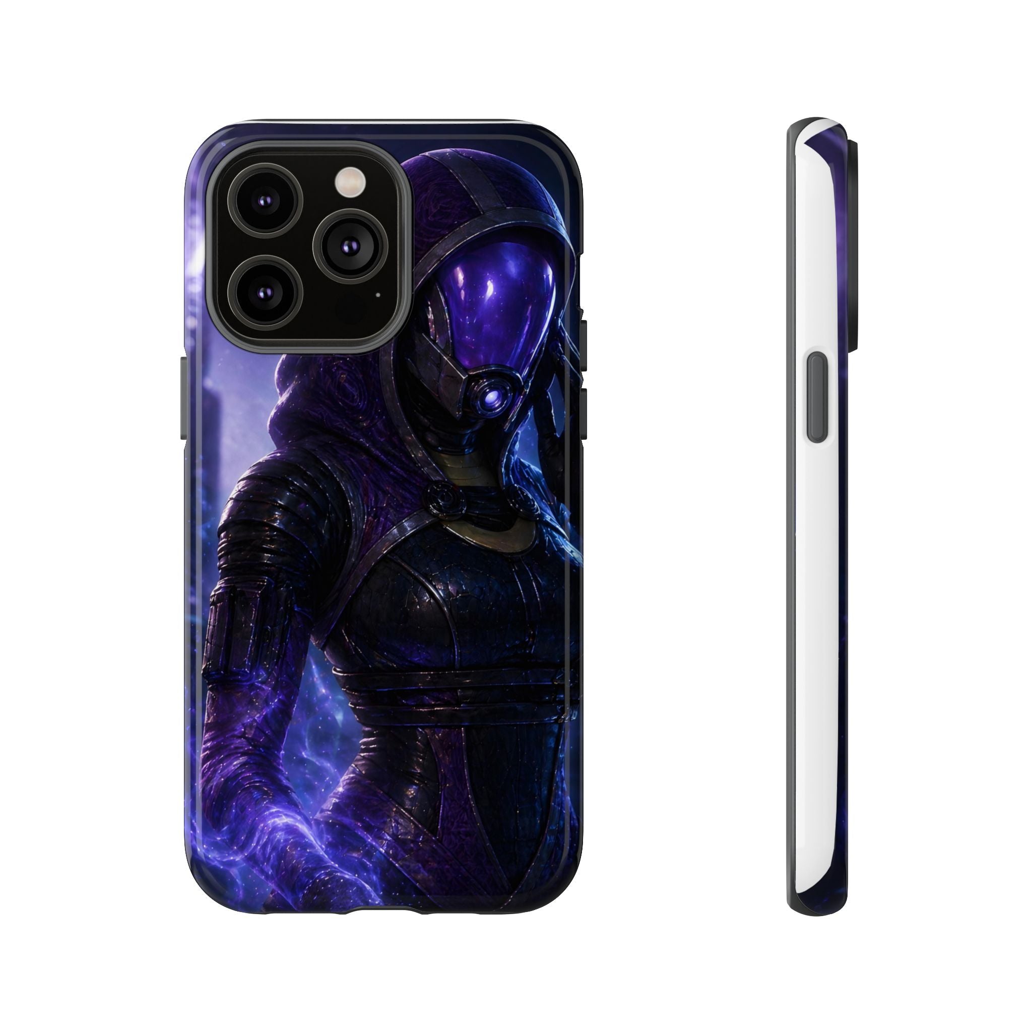 Behind the Mask — Tali'Zorah Fan Art Phone Case | Mass Effect Tough Case