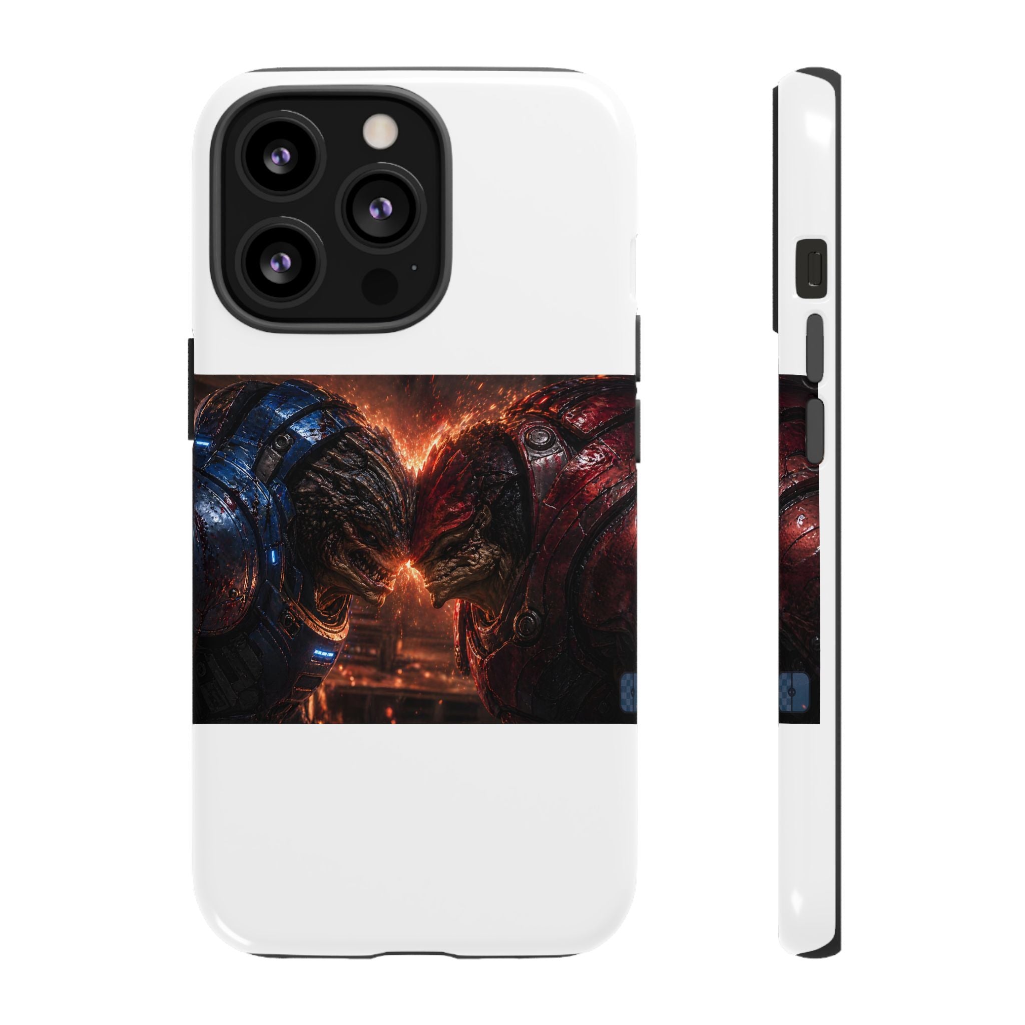 Clash of the Titans — Krogan Warriors Fan Art Phone Case | Mass Effect Tough Case