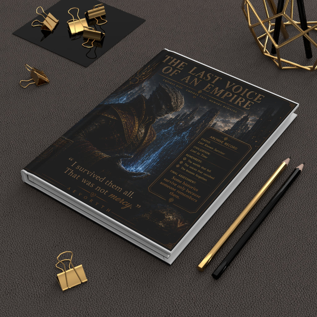 The Last Voice of an Empire — Hardcover Journal