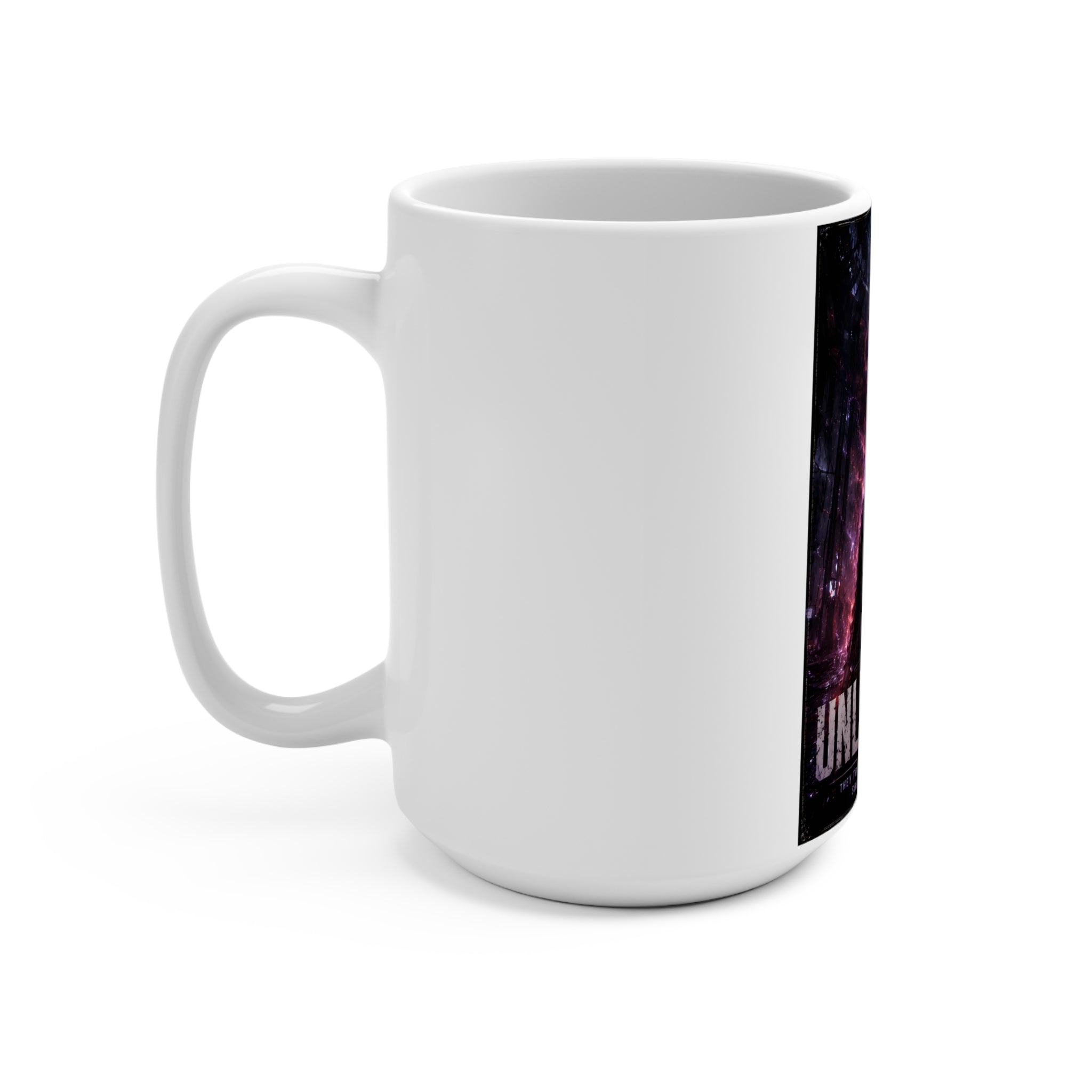 Unleashed Cyberpunk Character 15oz Mug — Bold Sci‑Fi Coffee Cup