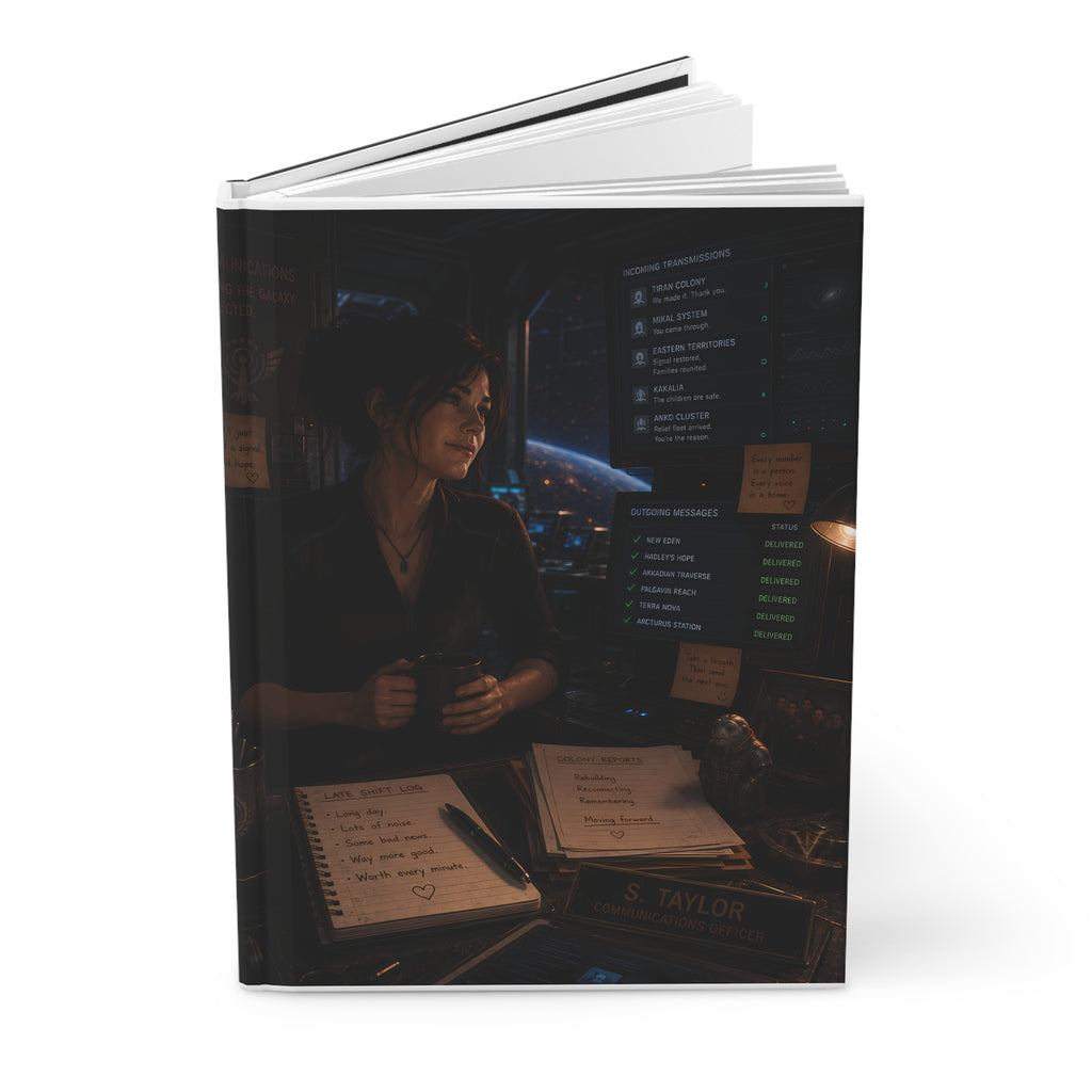 The Last Message — Hardcover Journal